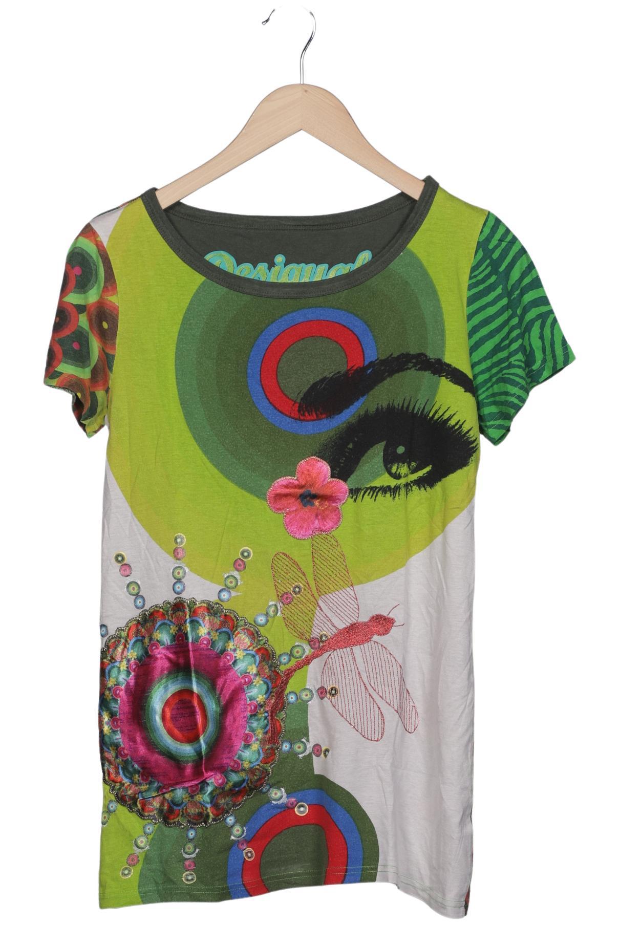 

Desigual Damen T-Shirt, mehrfarbig, Gr. 42