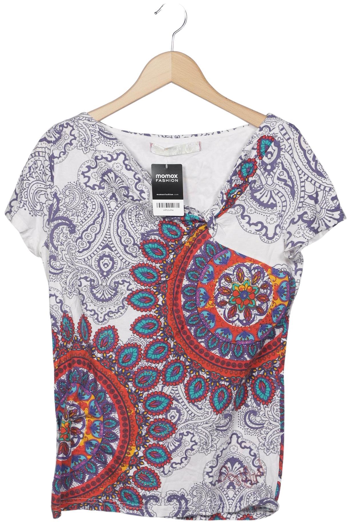

Desigual Damen T-Shirt, mehrfarbig, Gr. 44