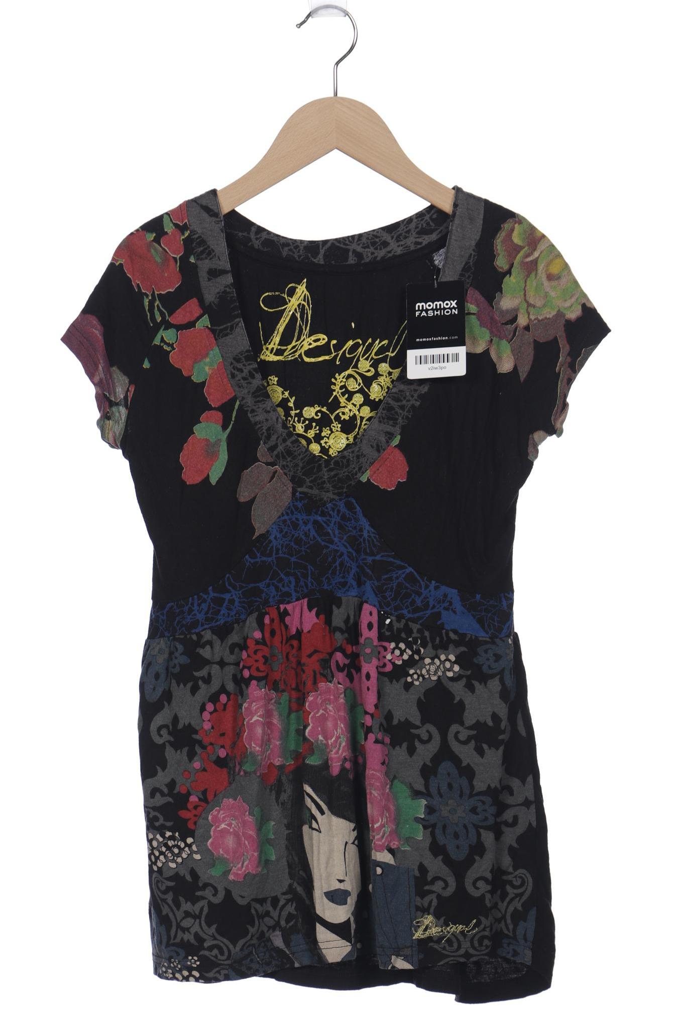 

Desigual Damen T-Shirt, schwarz