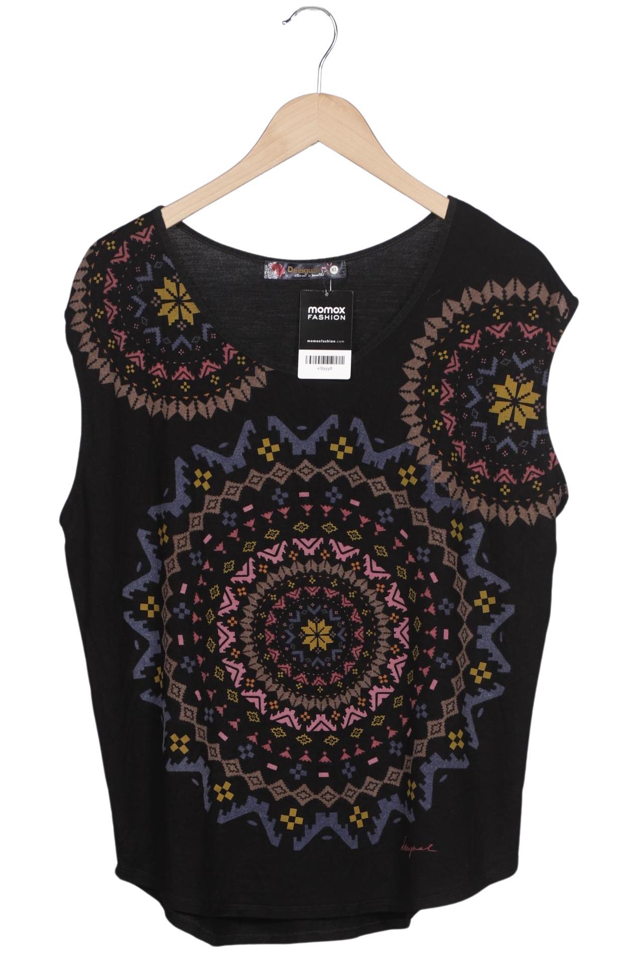 

Desigual Damen T-Shirt, schwarz, Gr. 44