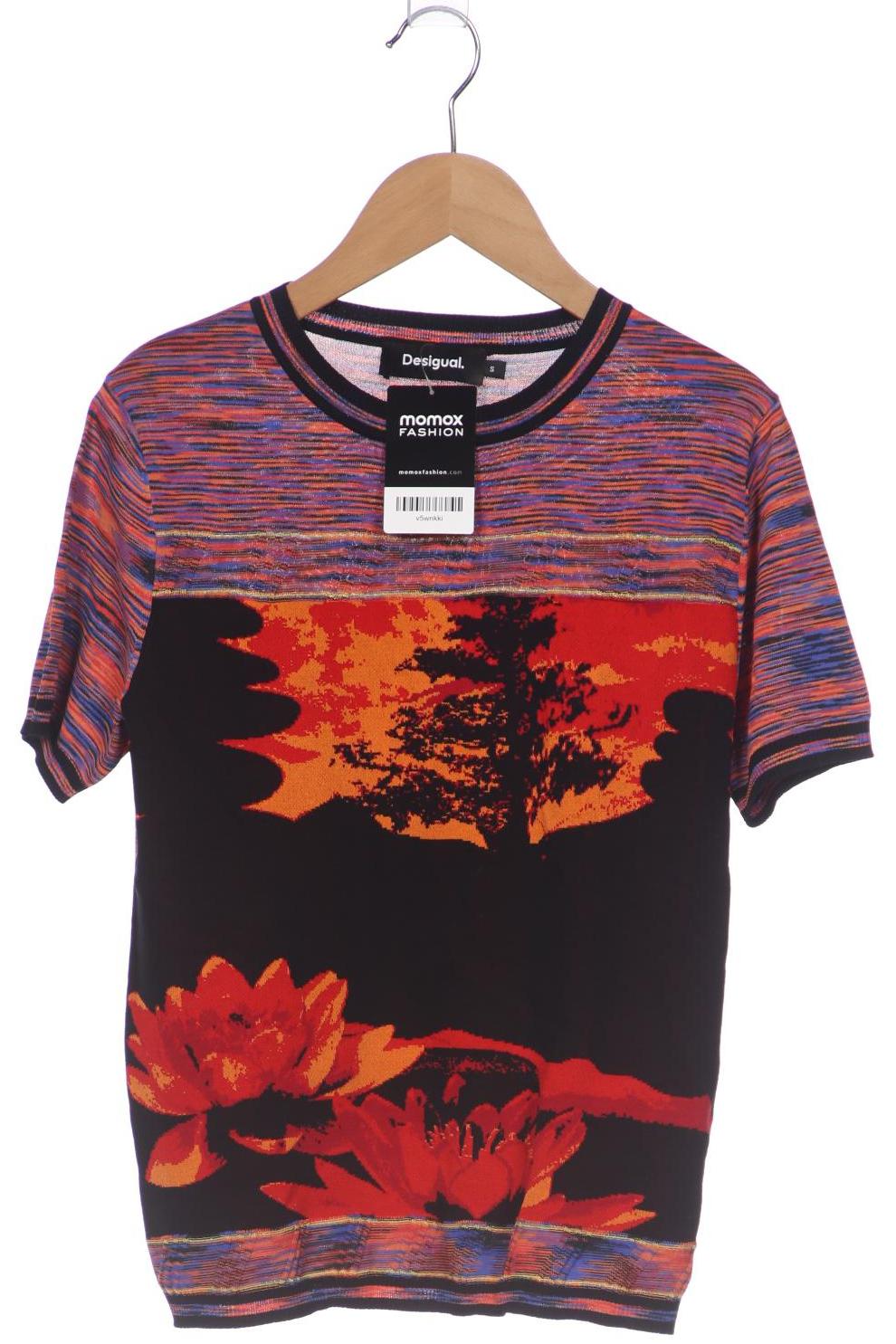 

Desigual Damen T-Shirt, mehrfarbig, Gr. 36