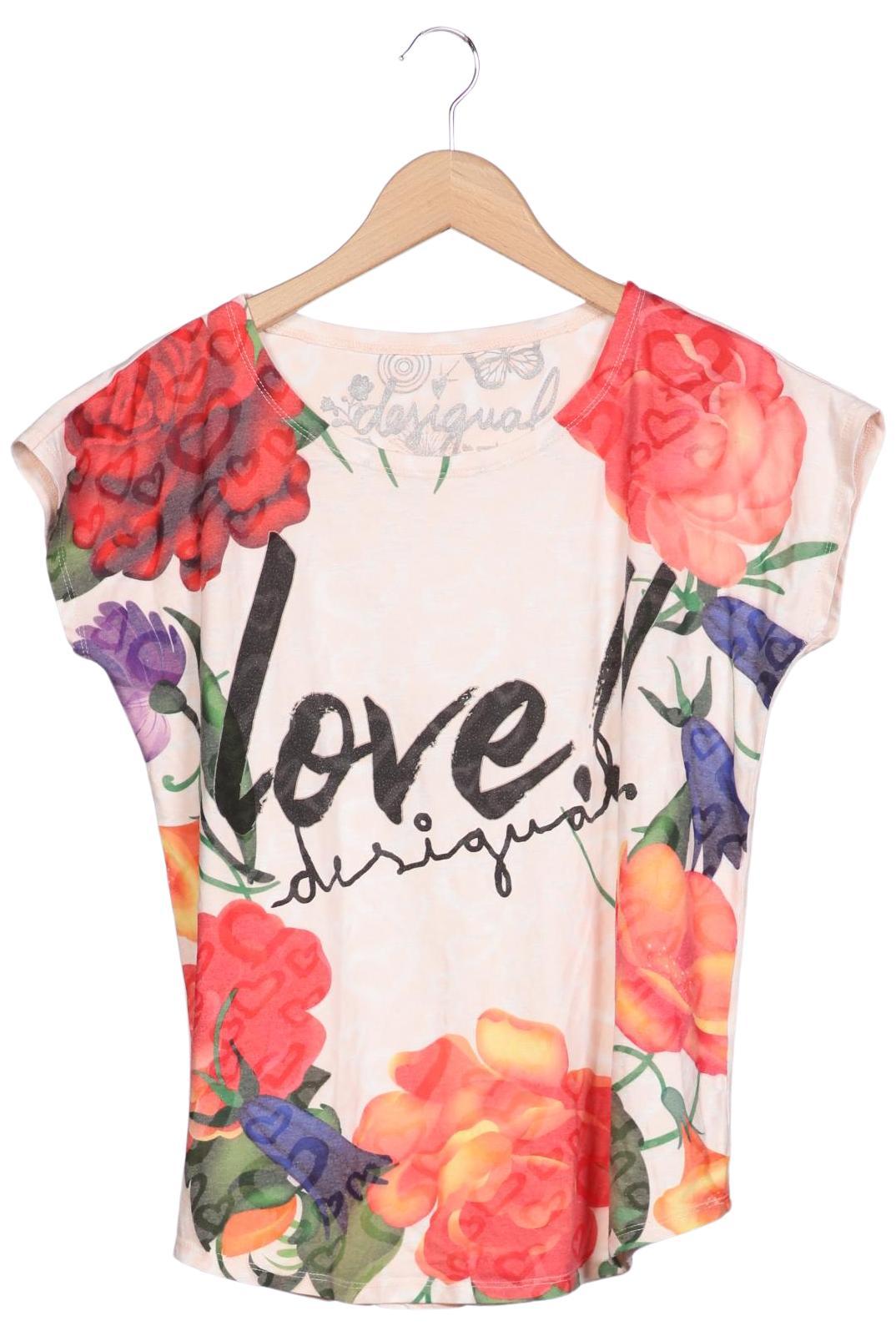 

Desigual Damen T-Shirt, pink, Gr. 36