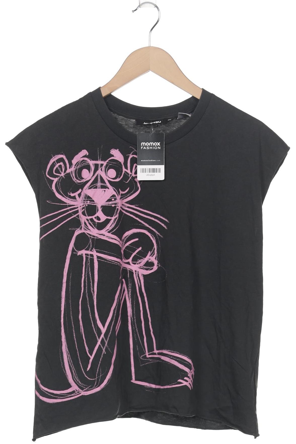 

Desigual Damen T-Shirt, schwarz, Gr. 46