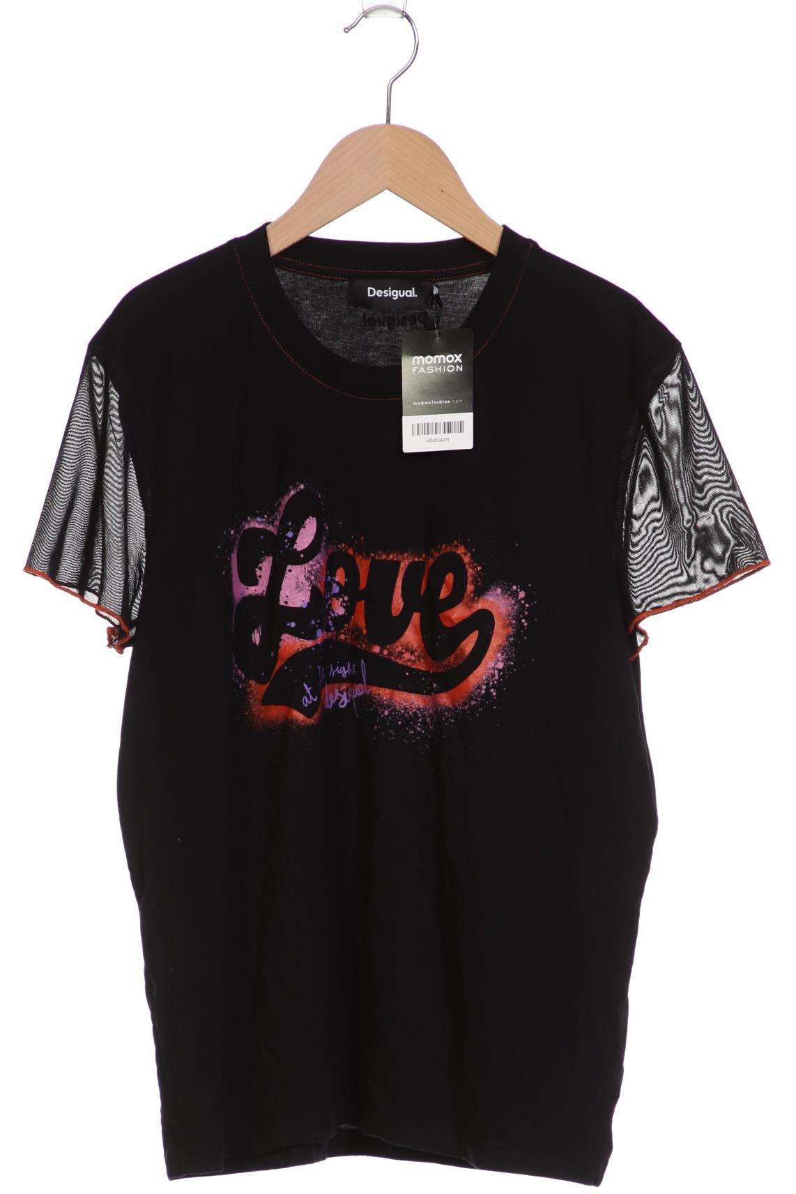 

Desigual Damen T-Shirt, schwarz, Gr. 44