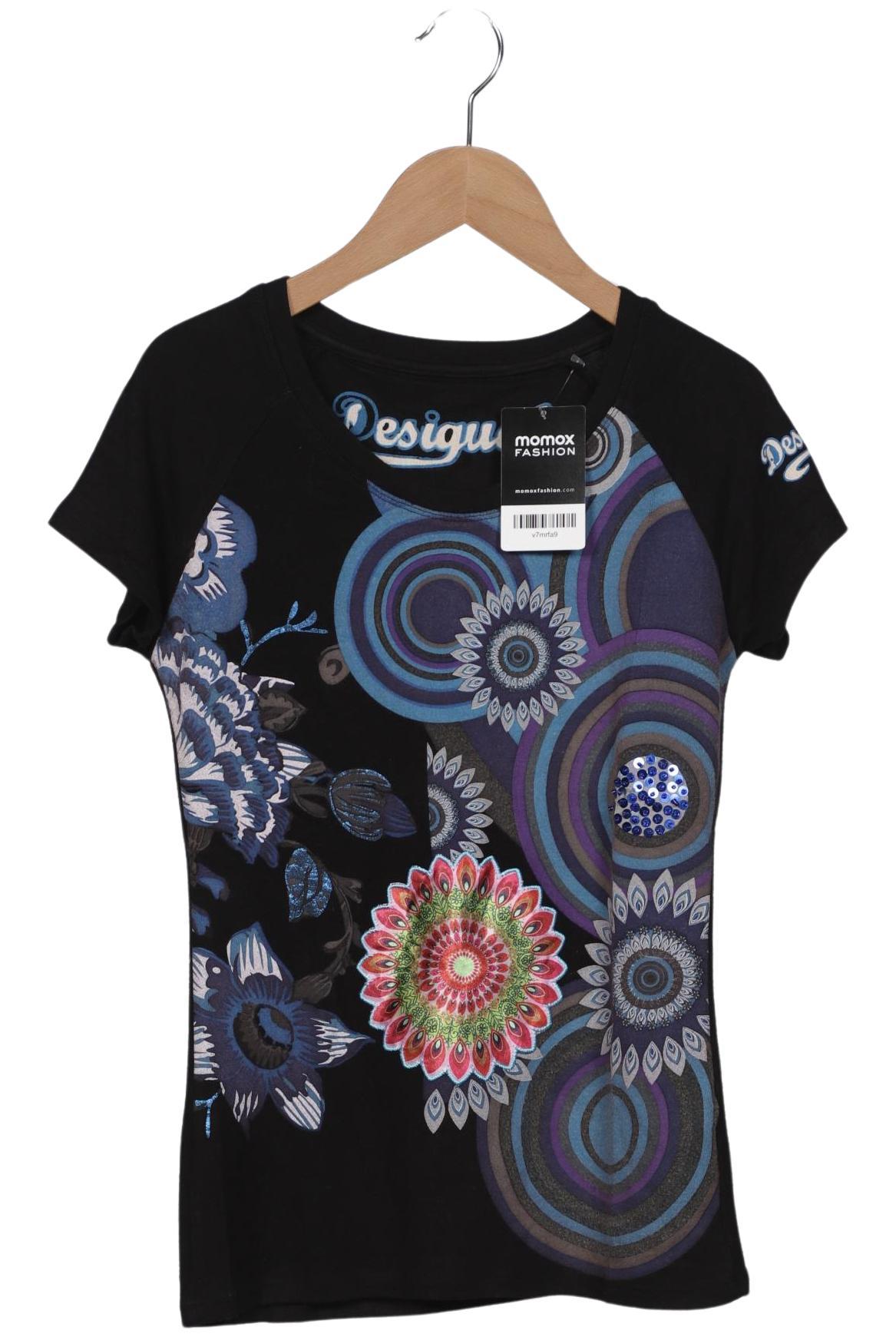 

Desigual Damen T-Shirt, schwarz, Gr. 36