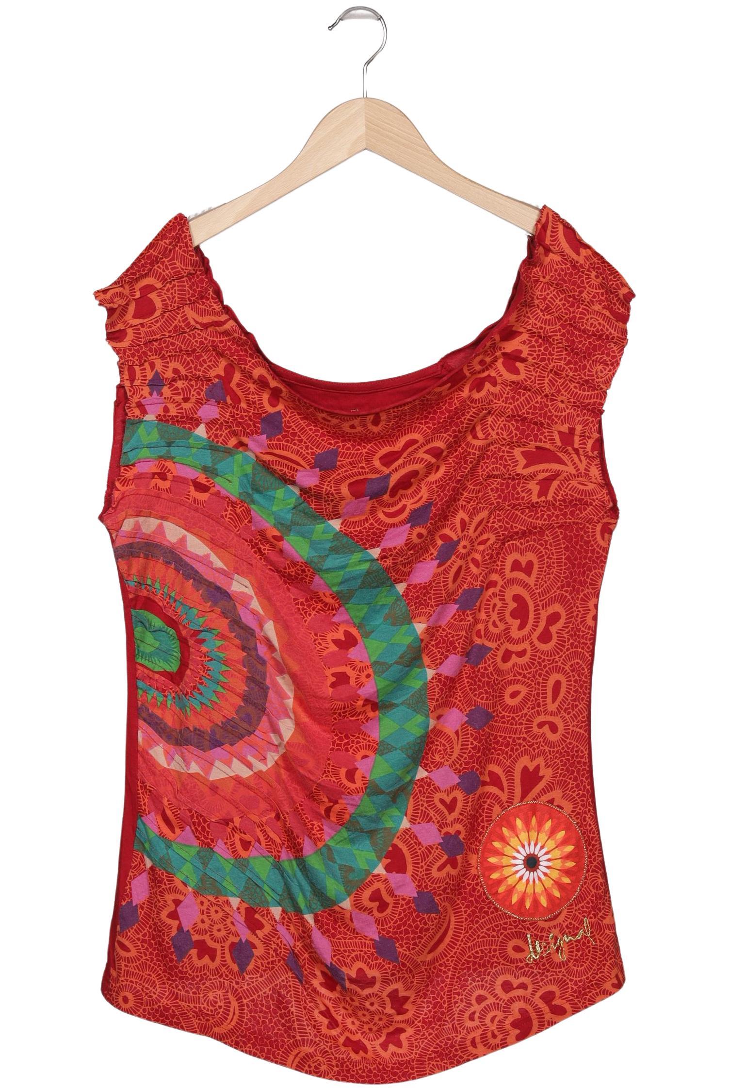

Desigual Damen T-Shirt, rot, Gr. 38