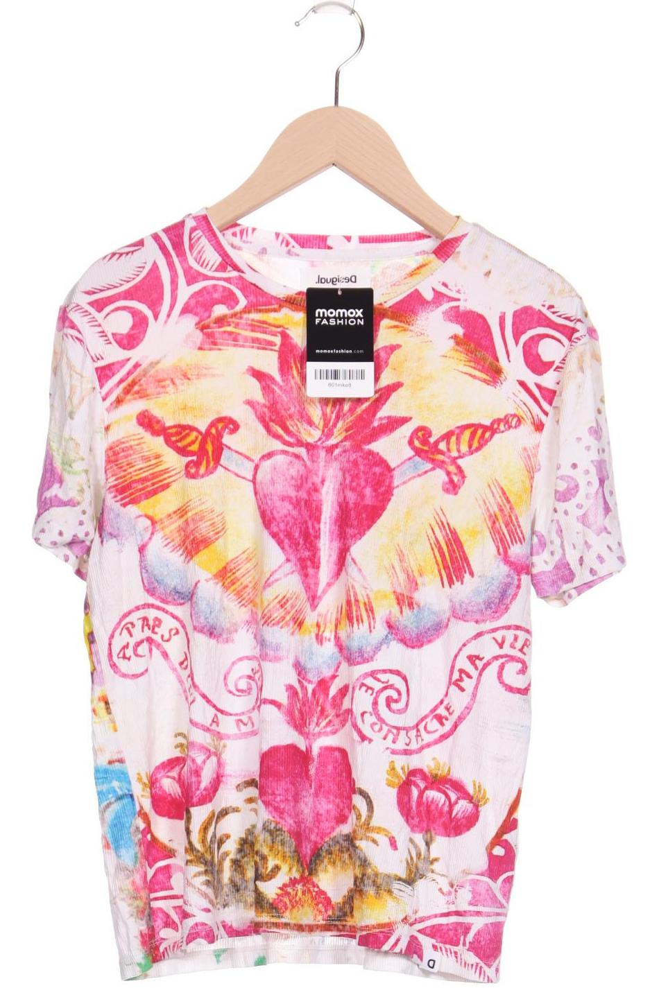 

Desigual Damen T-Shirt, mehrfarbig, Gr. 38