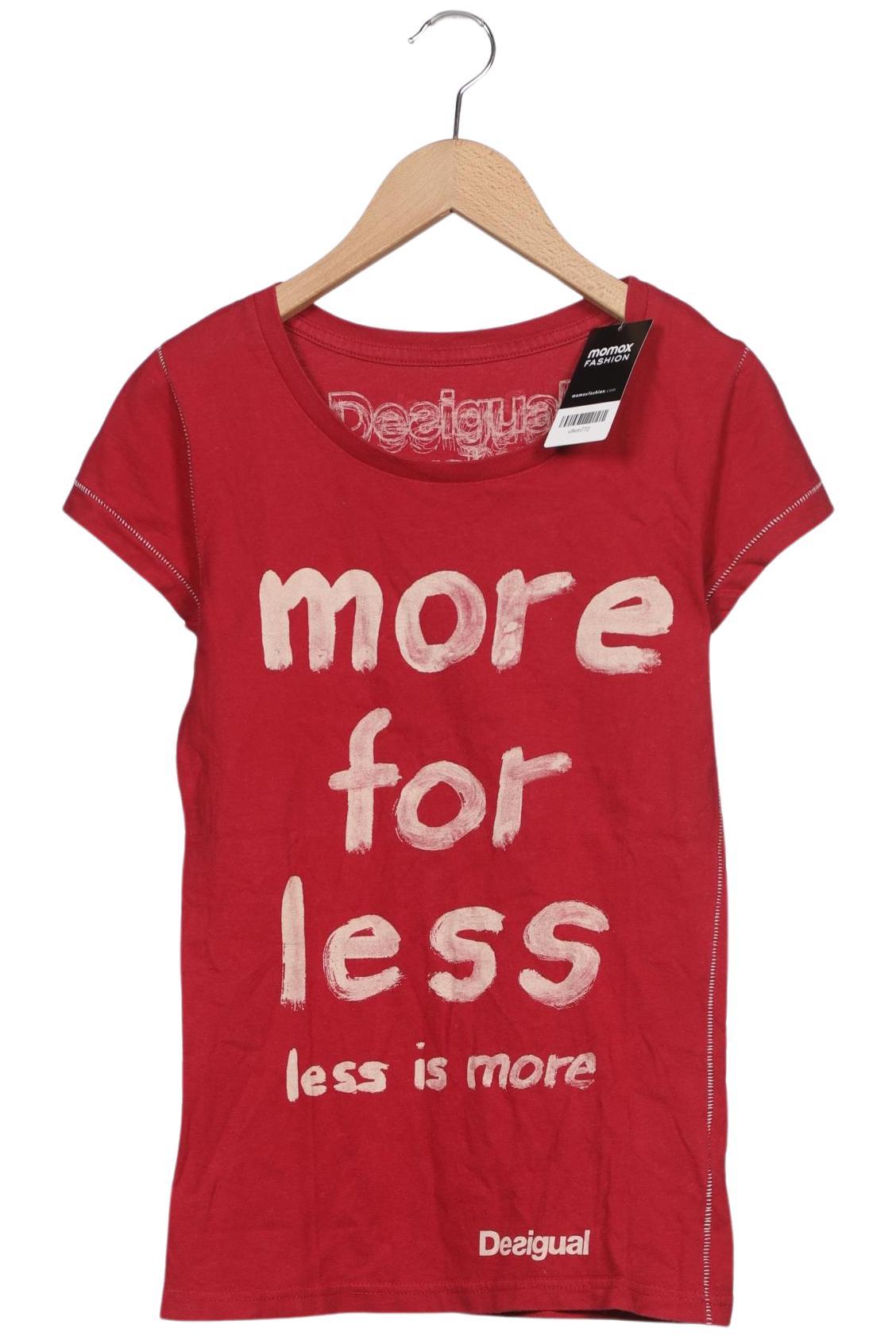 

Desigual Damen T-Shirt, bordeaux, Gr. 38