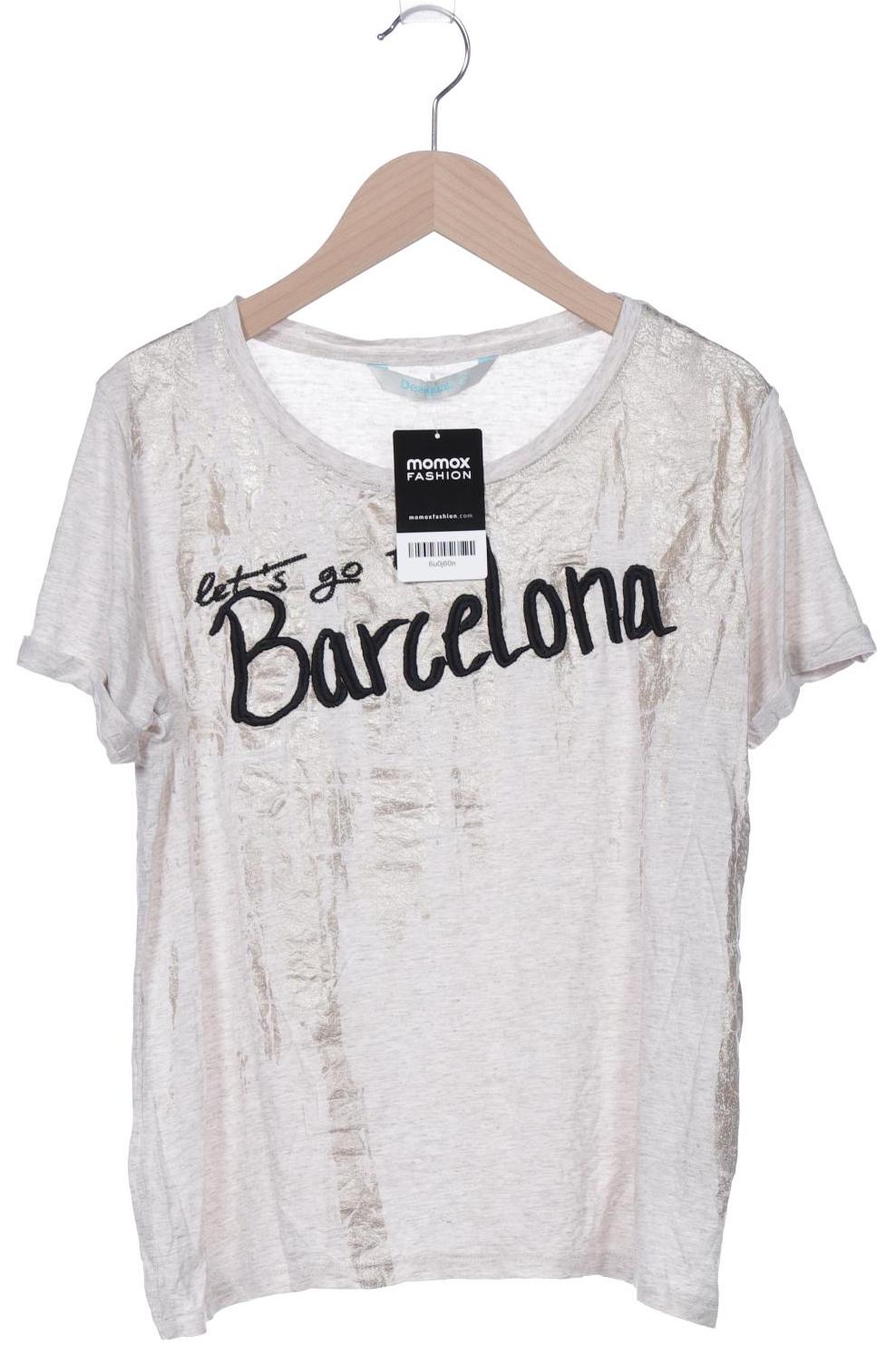 

Desigual Damen T-Shirt, beige, Gr. 42