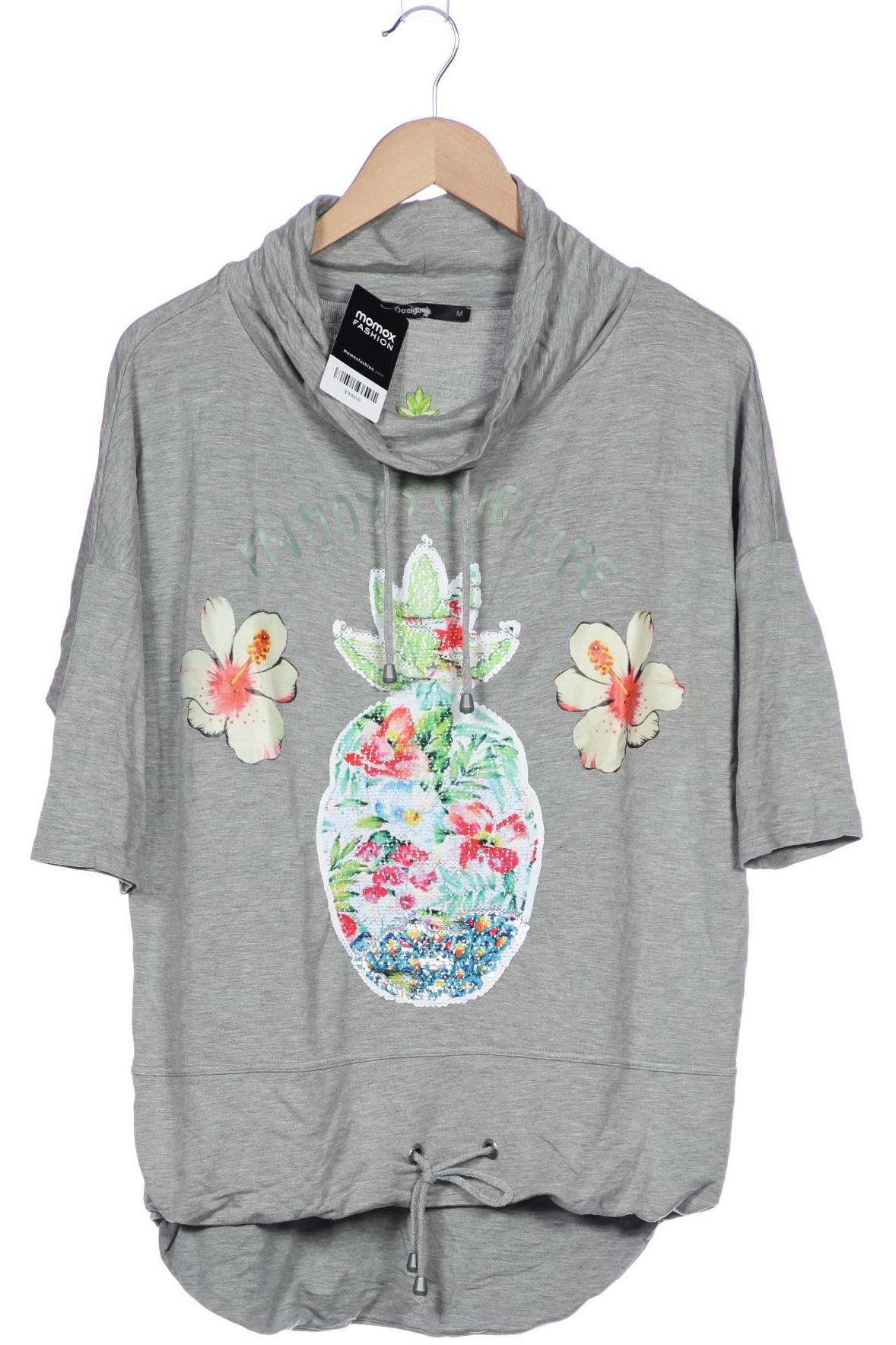 

Desigual Damen T-Shirt, grau, Gr. 38
