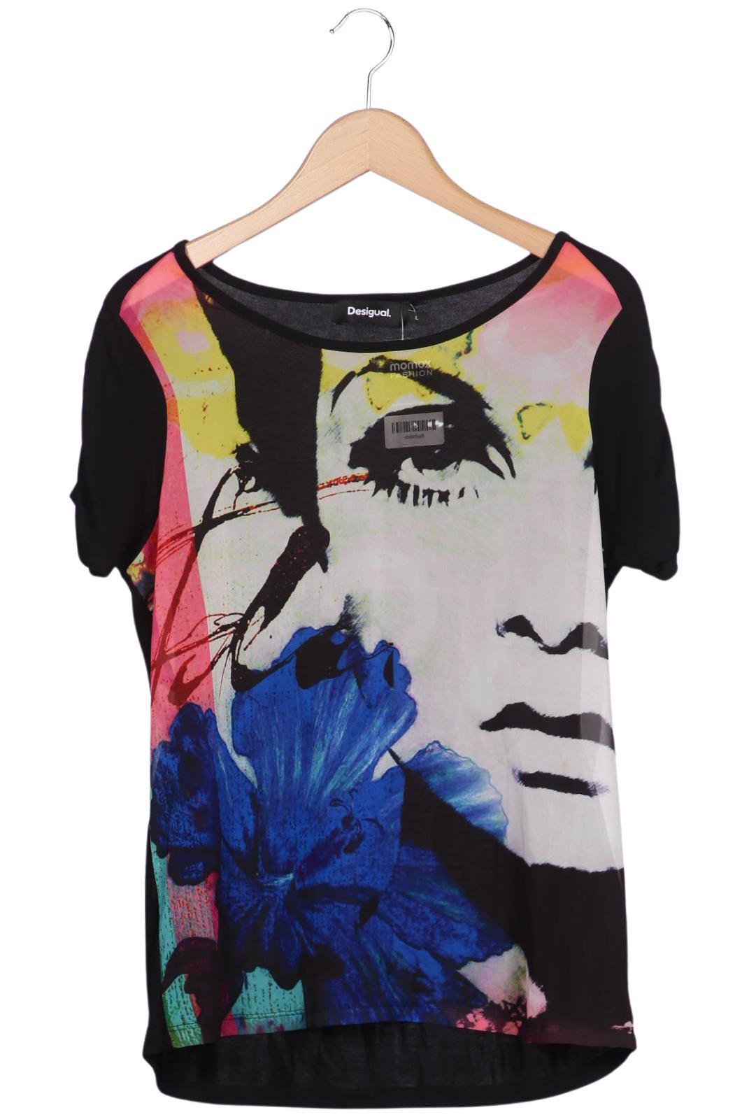 

Desigual Damen T-Shirt, mehrfarbig, Gr. 42