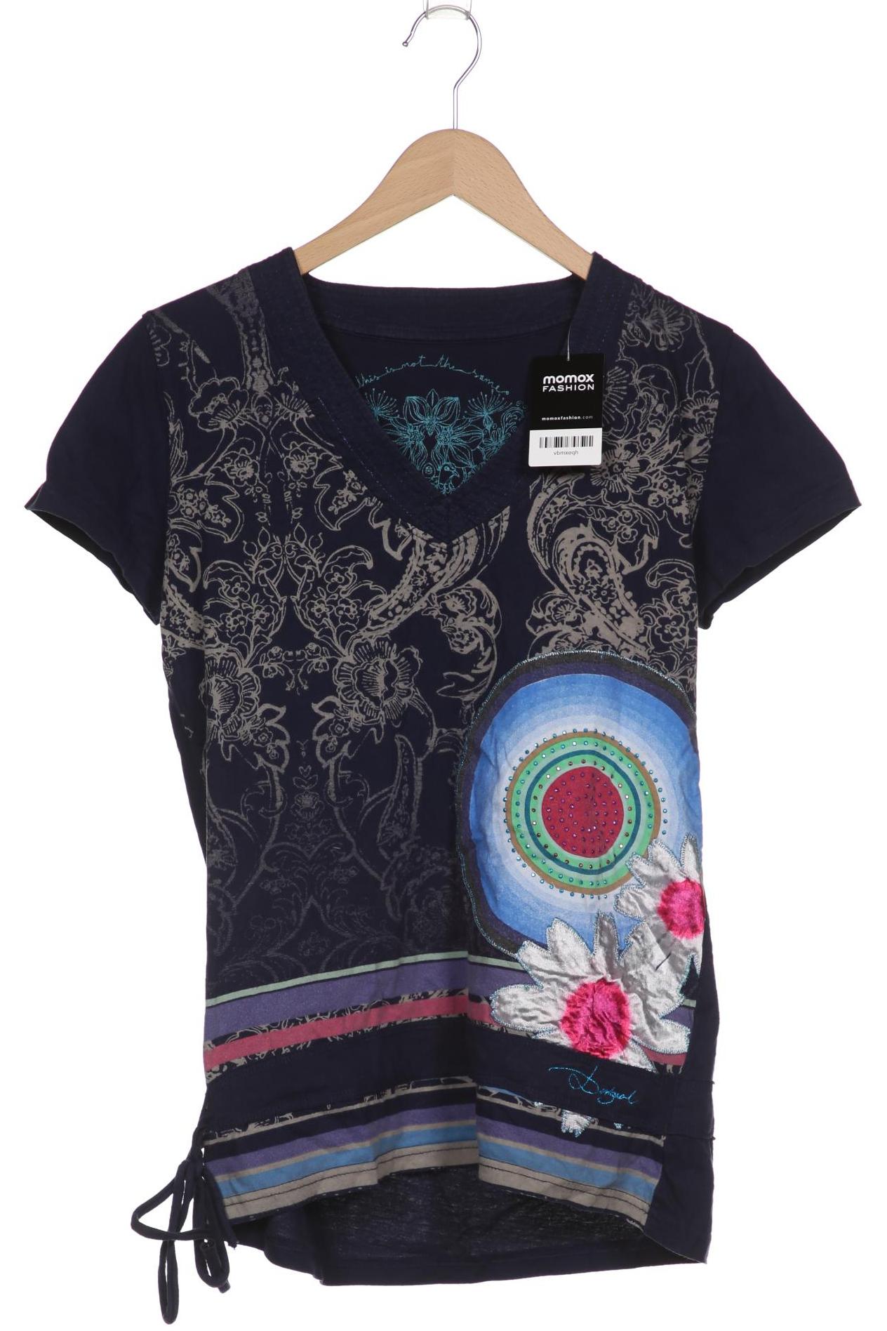 

Desigual Damen T-Shirt, marineblau