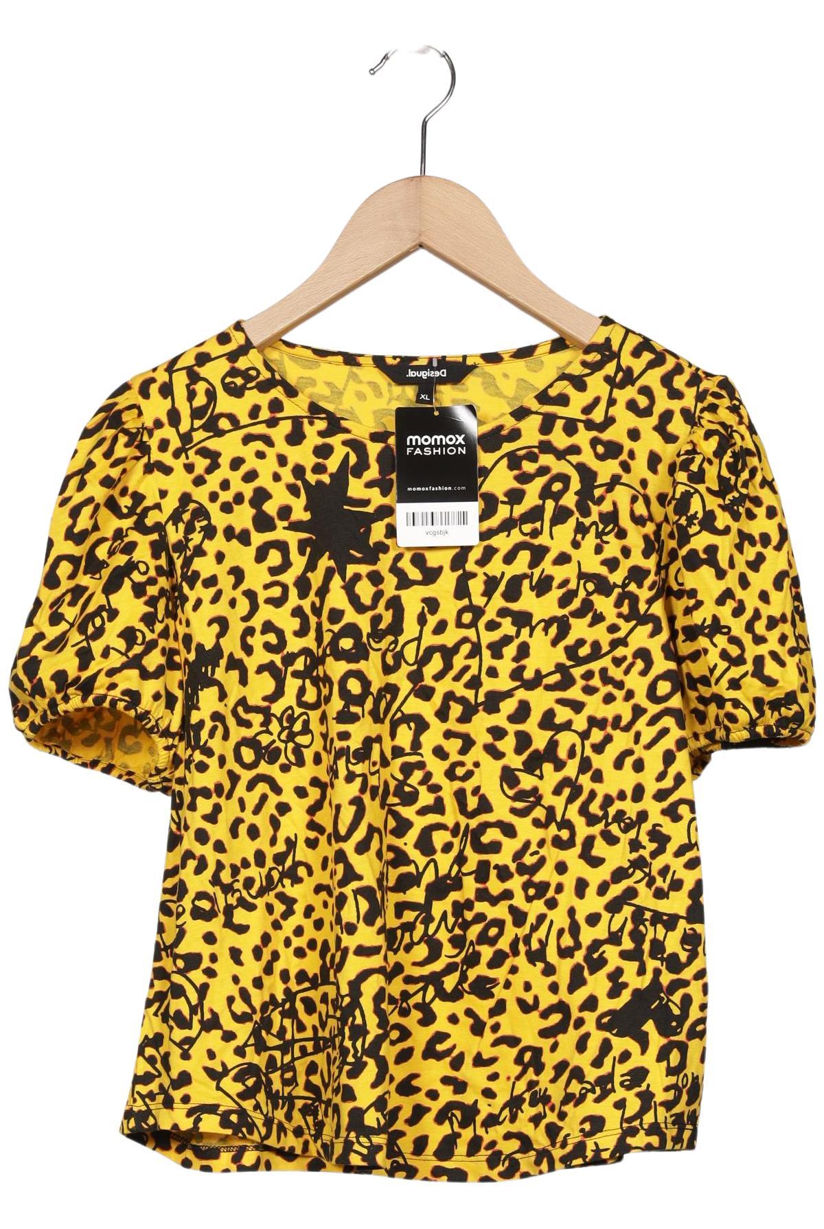 

Desigual Damen T-Shirt, gelb, Gr. 44