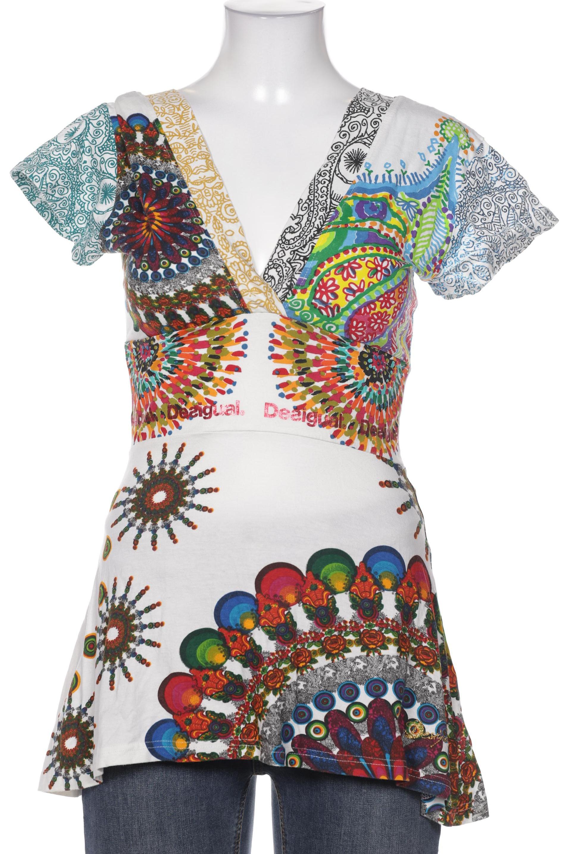 

Desigual Damen T-Shirt, mehrfarbig, Gr. 38