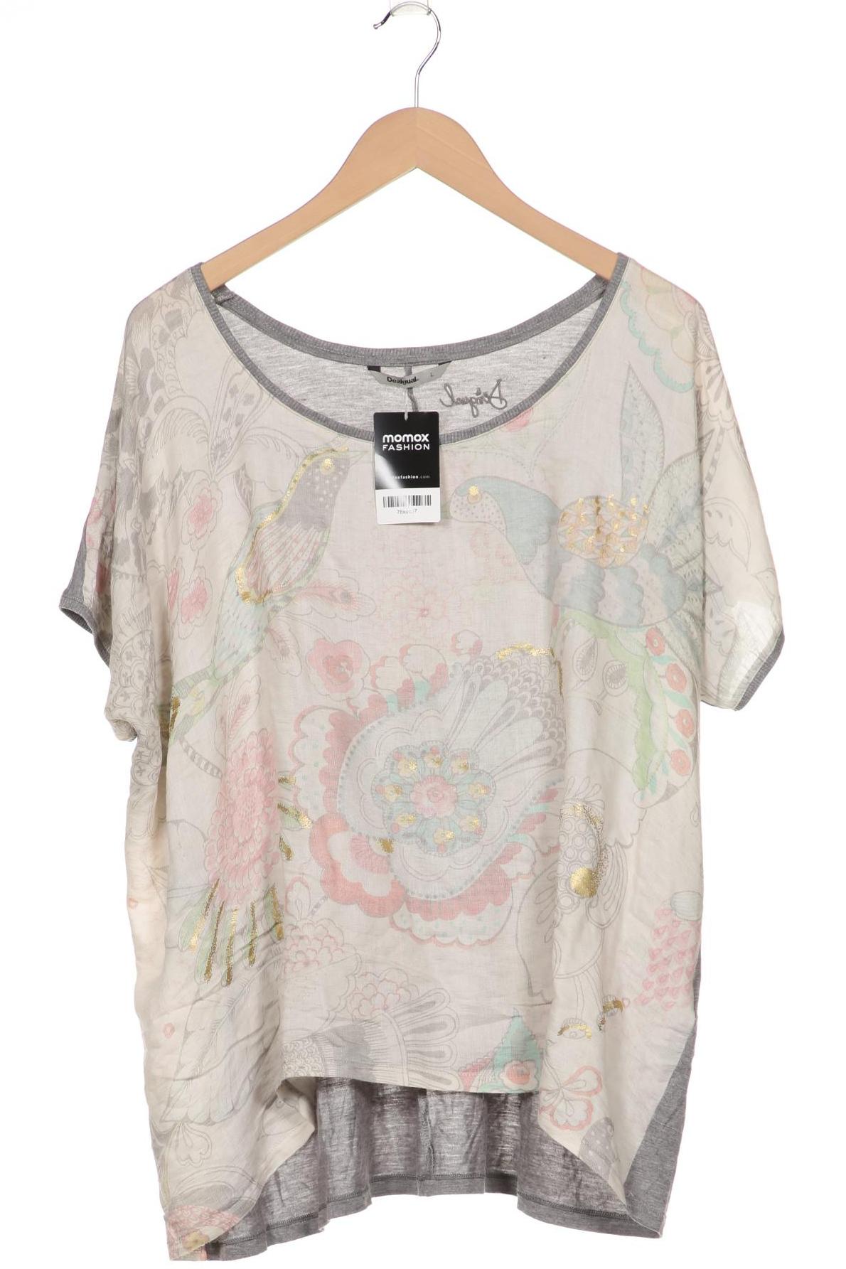 

Desigual Damen T-Shirt, beige, Gr. 42