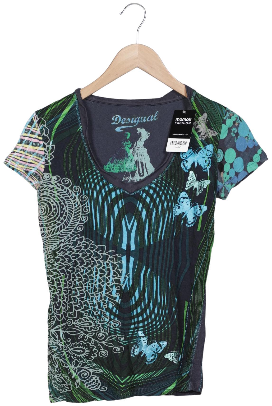 

Desigual Damen T-Shirt, marineblau, Gr. 36