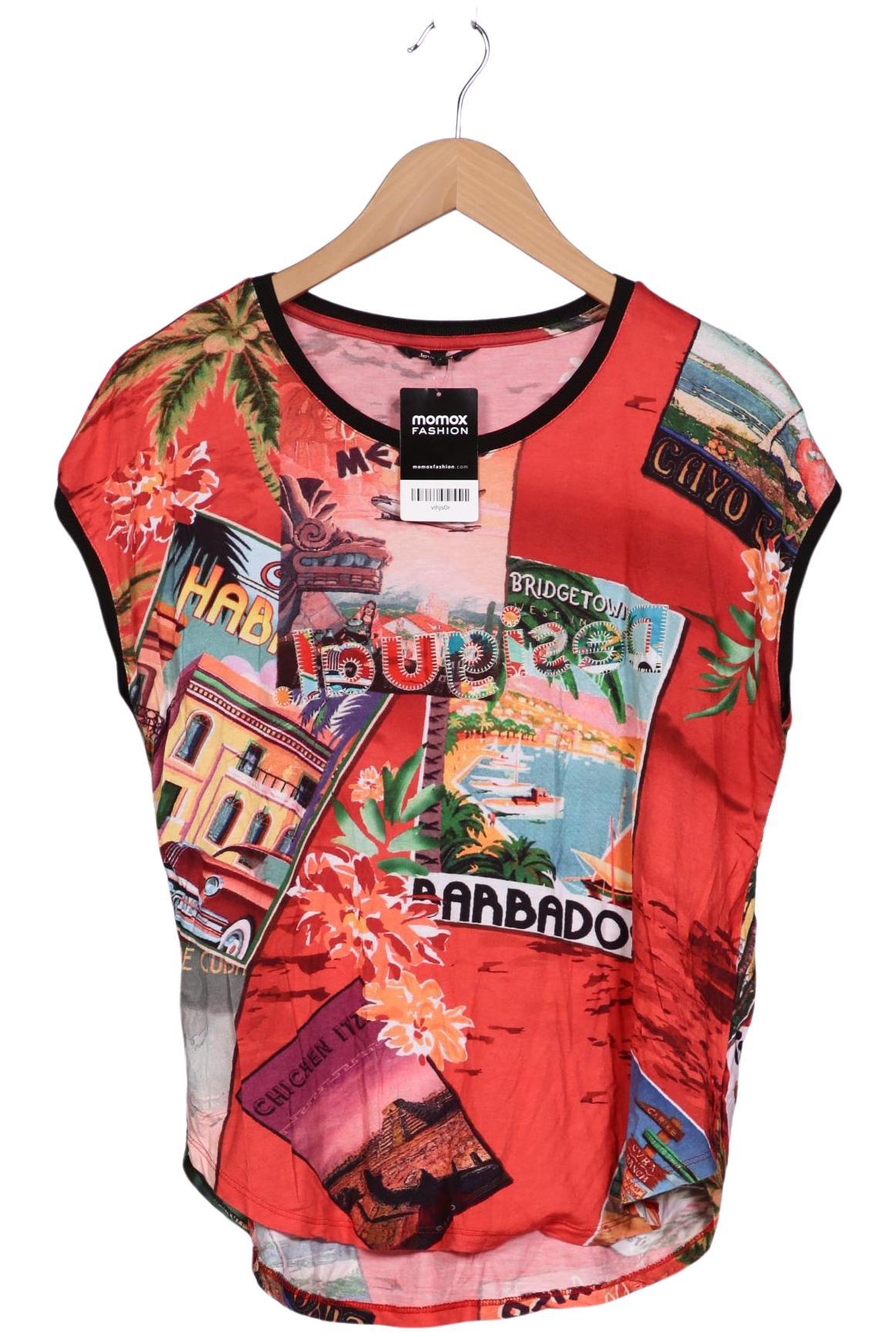 

Desigual Damen T-Shirt, rot, Gr. 42