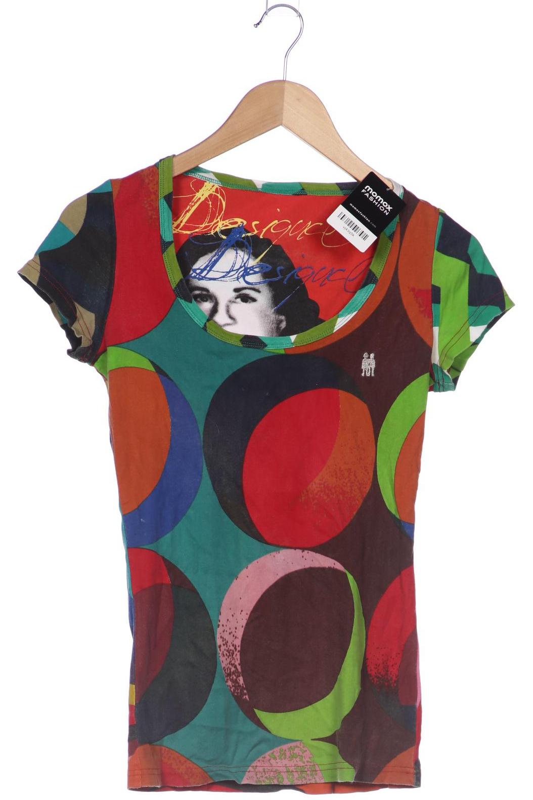 

Desigual Damen T-Shirt, mehrfarbig, Gr. 38