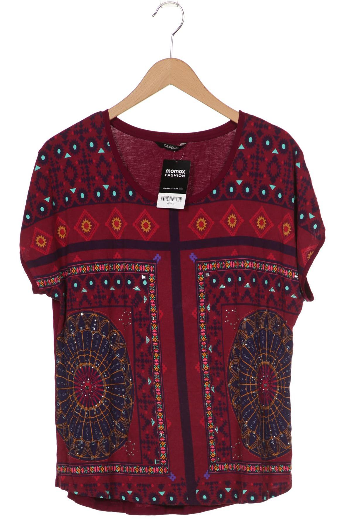 

Desigual Damen T-Shirt, bordeaux