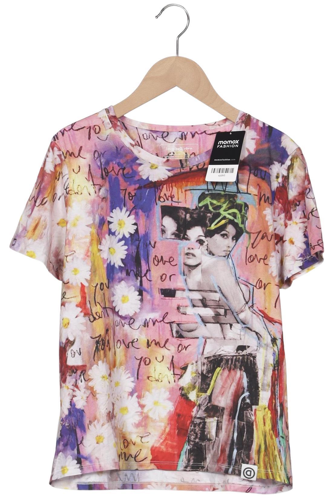 

Desigual Damen T-Shirt, mehrfarbig, Gr. 38