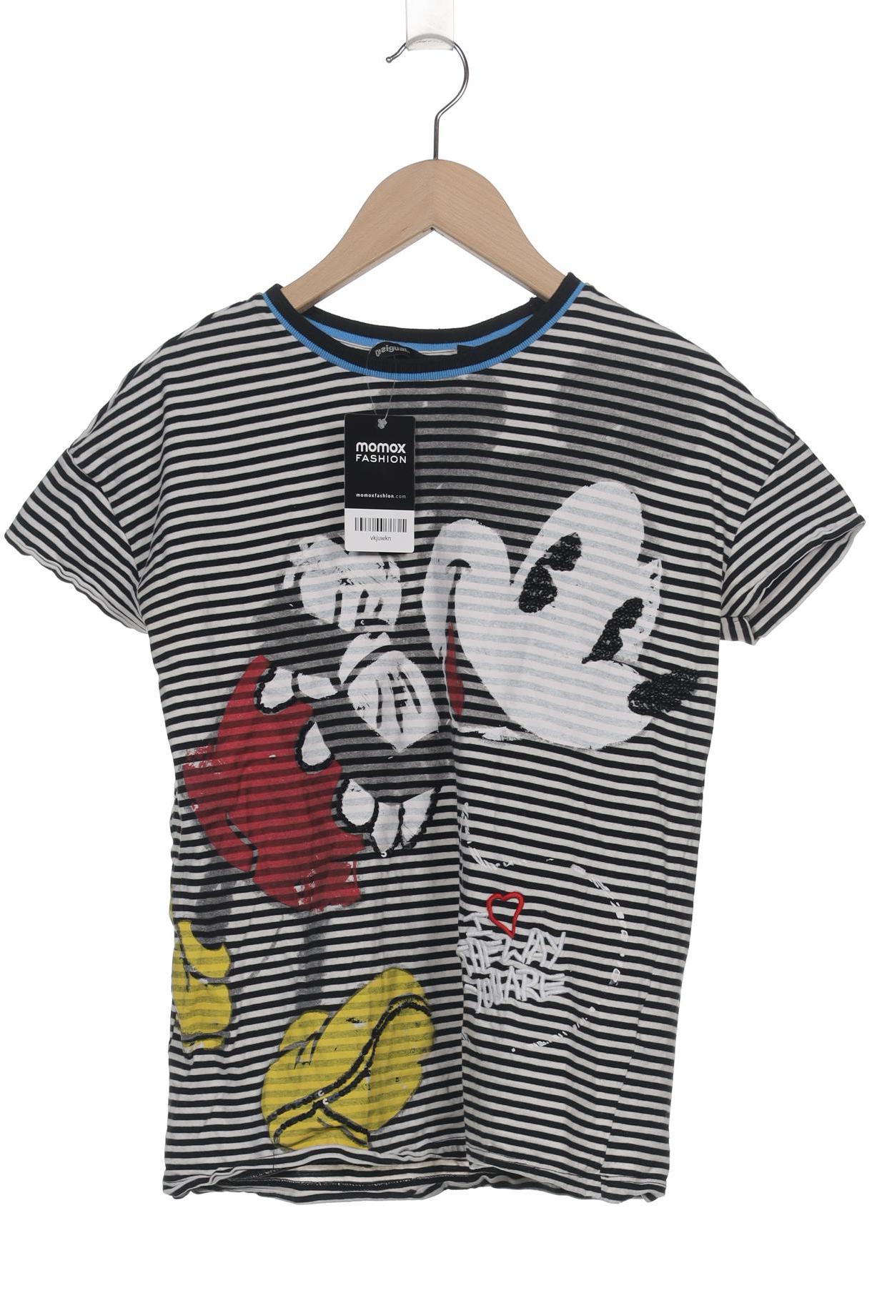 

Desigual Damen T-Shirt, schwarz, Gr. 36