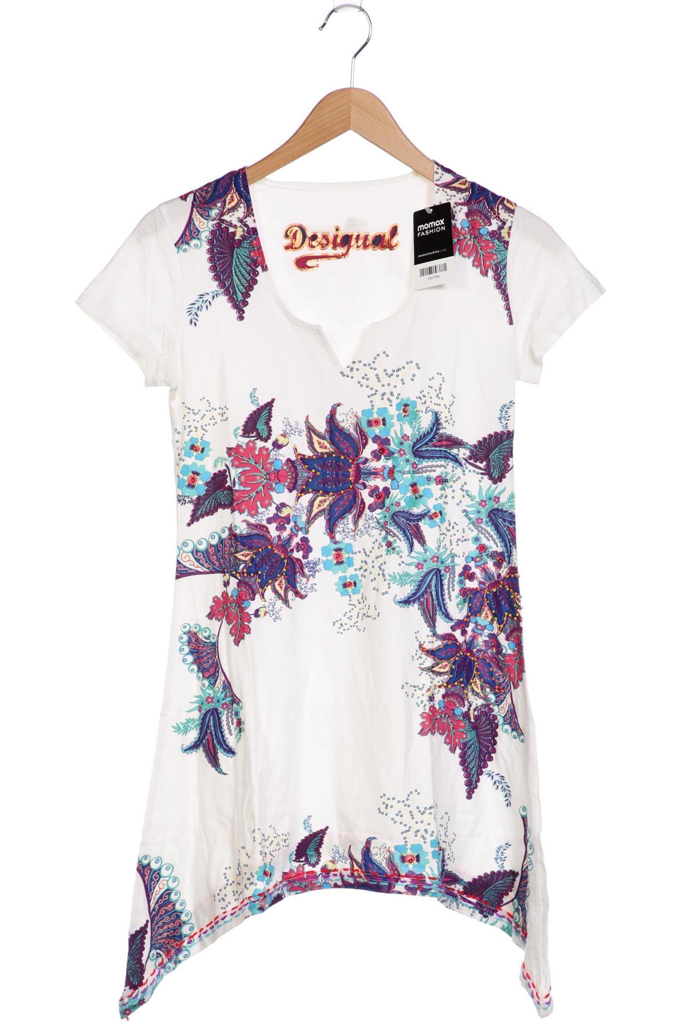

Desigual Damen T-Shirt, mehrfarbig, Gr. 38