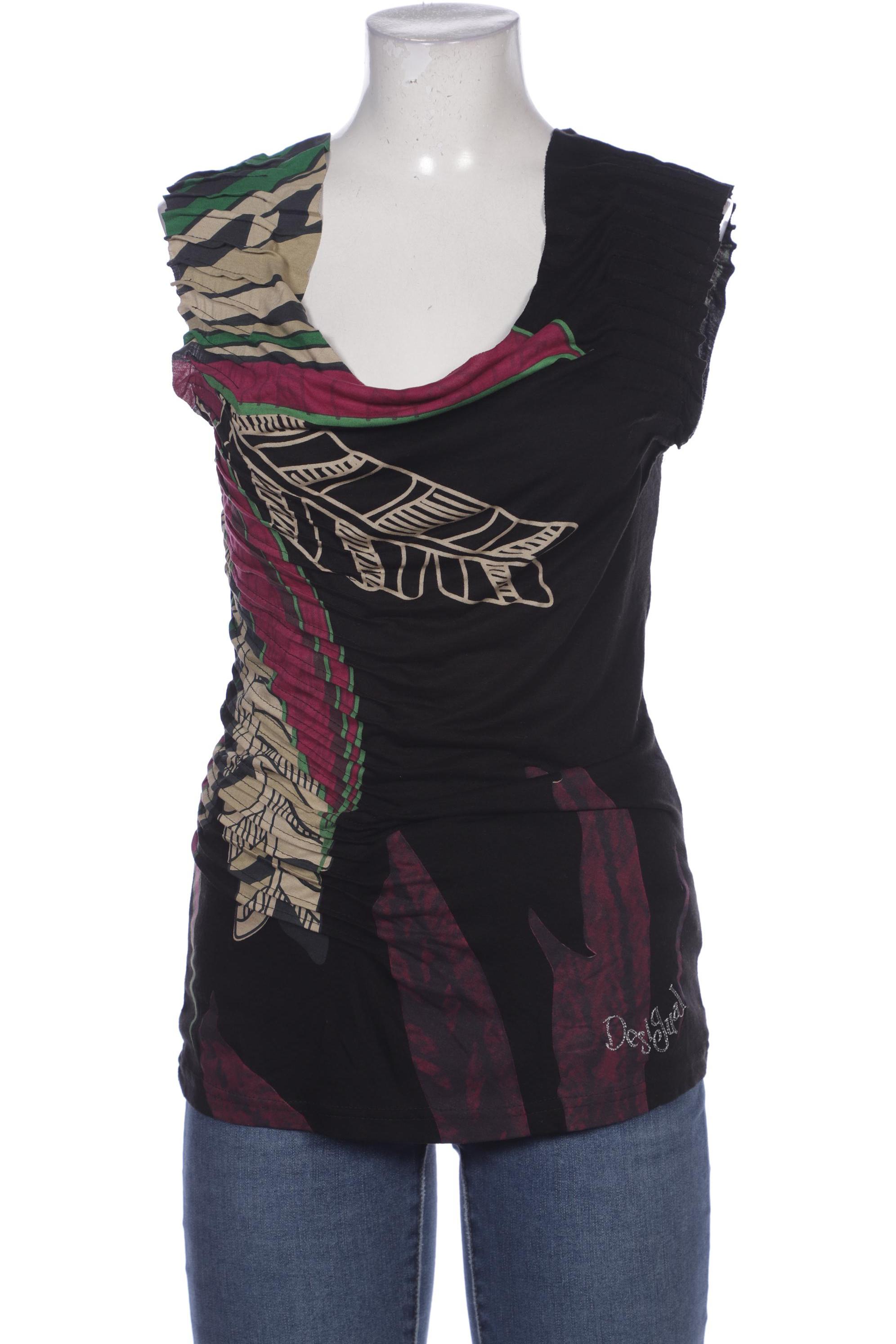 

Desigual Damen T-Shirt, schwarz, Gr. 38