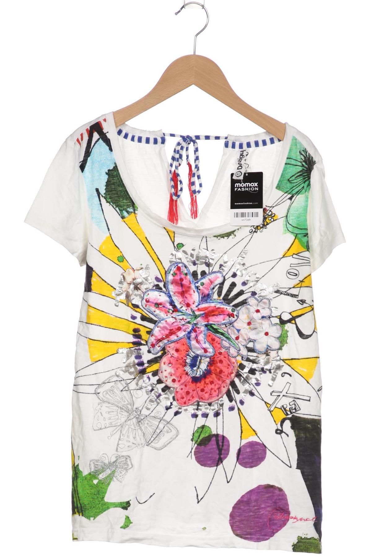 

Desigual Damen T-Shirt, weiß