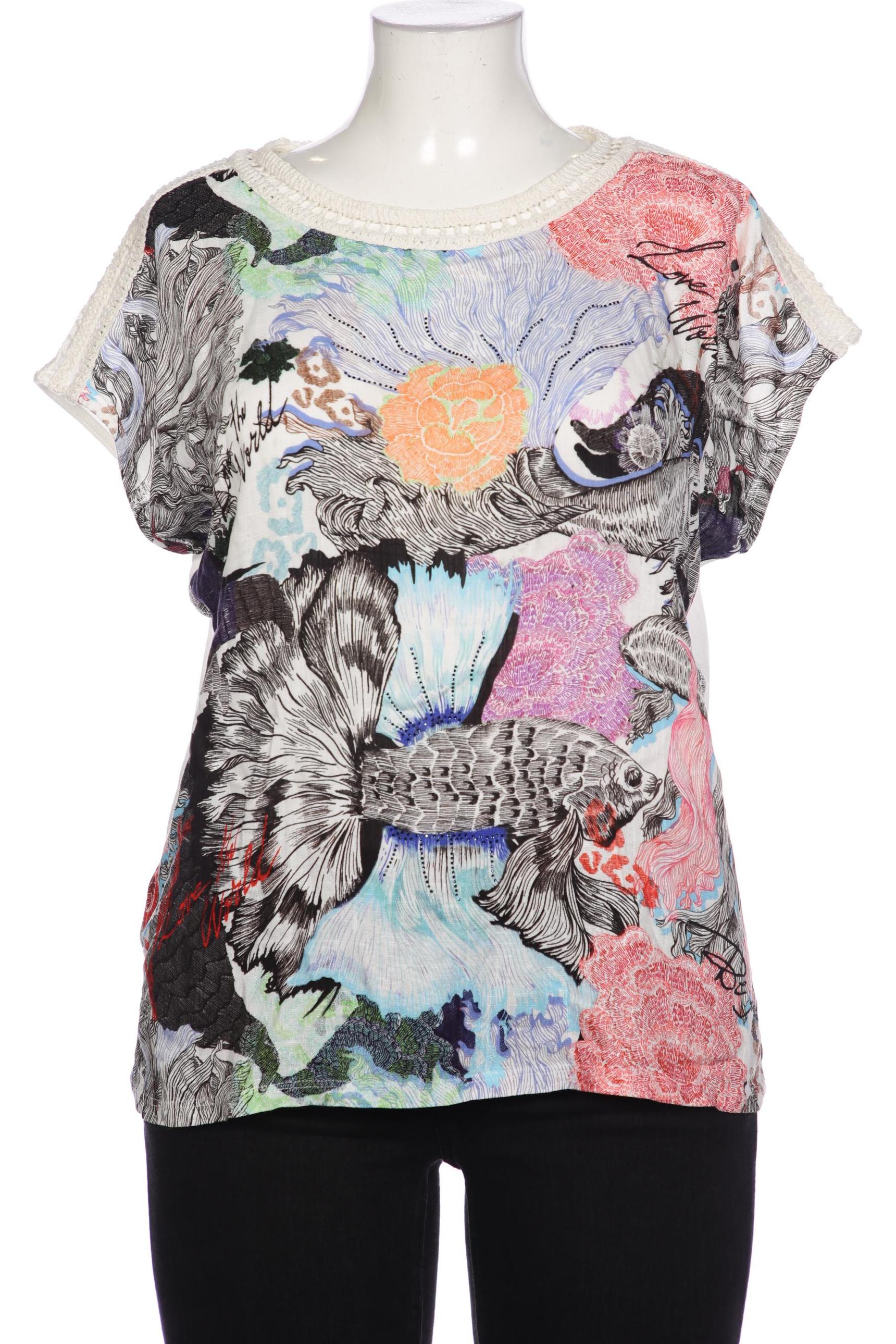 

Desigual Damen T-Shirt, mehrfarbig, Gr. 44