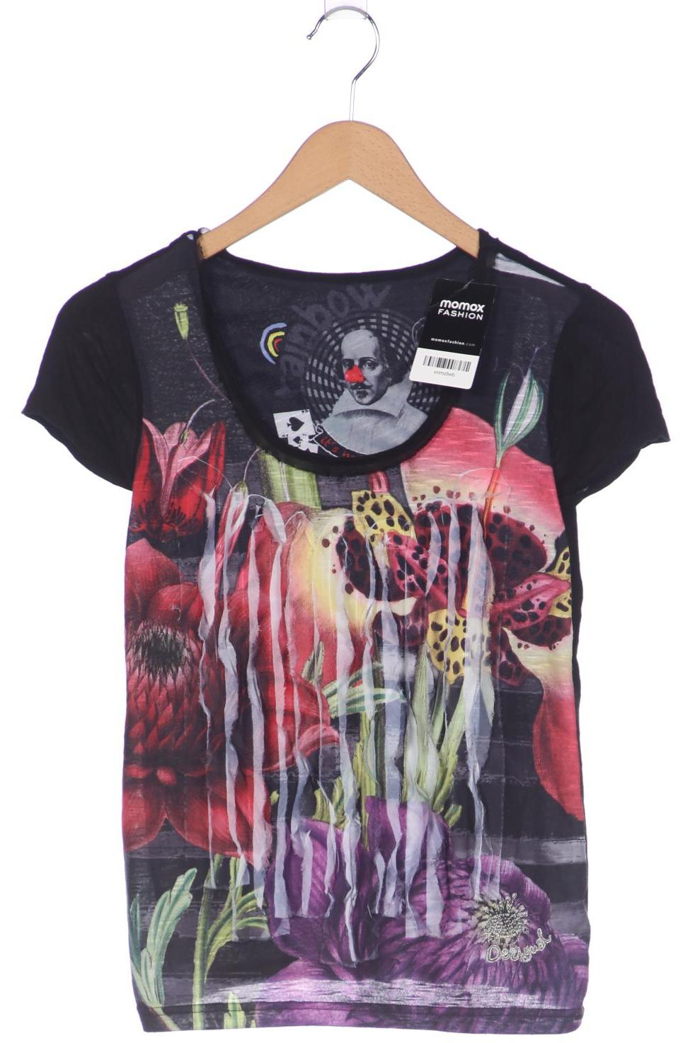 

Desigual Damen T-Shirt, mehrfarbig, Gr. 38