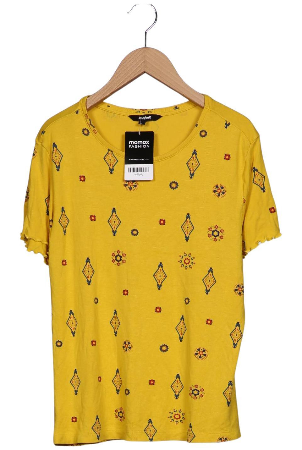 

Desigual Damen T-Shirt, gelb, Gr. 44