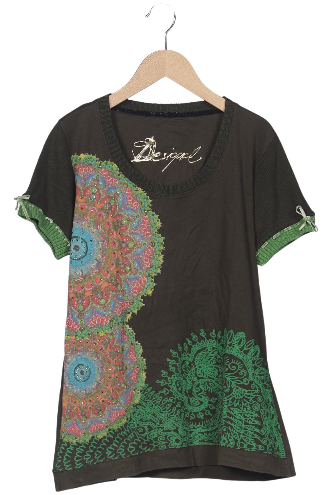 

Desigual Damen T-Shirt, mehrfarbig, Gr. 44