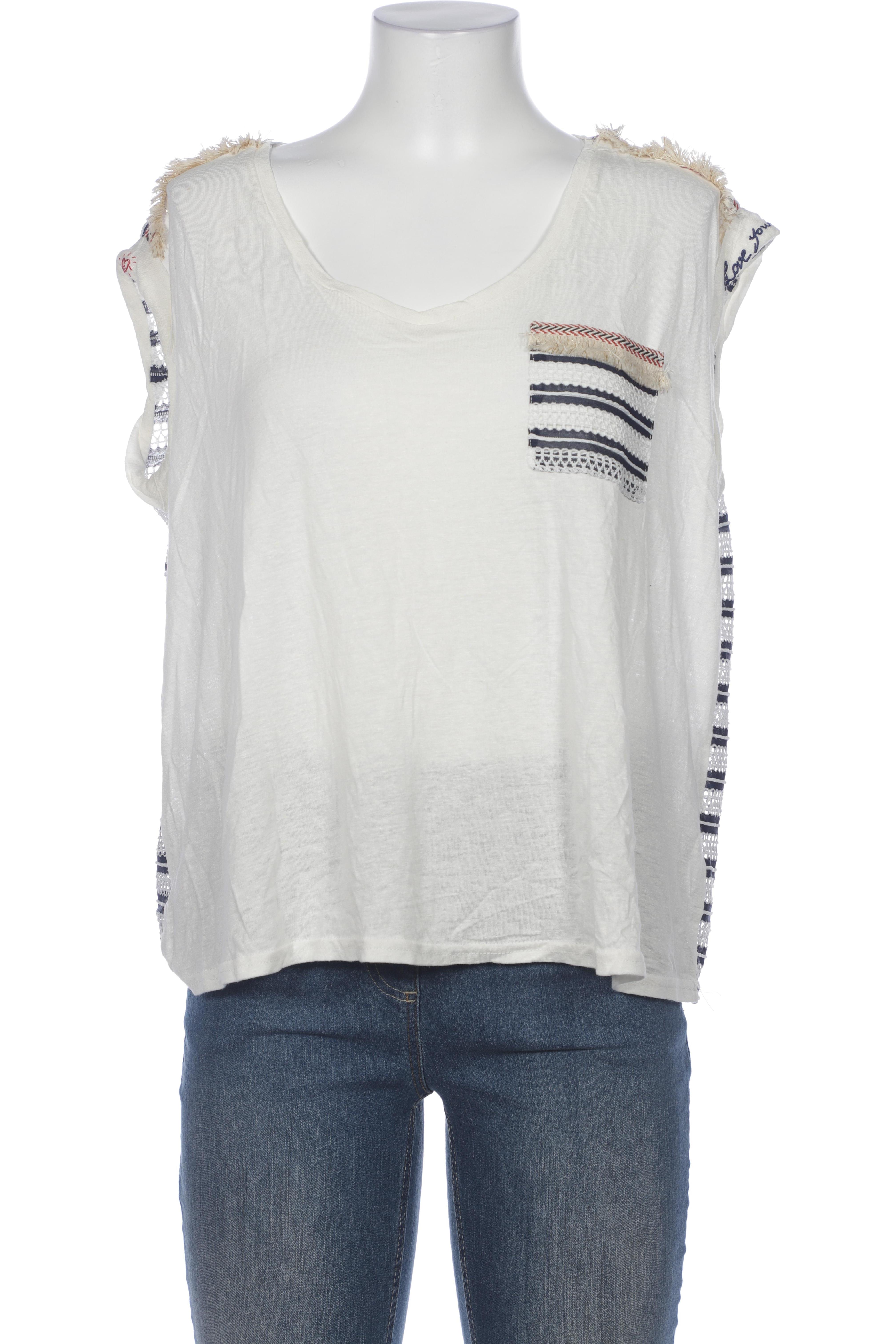

Desigual Damen T-Shirt, weiß, Gr. 42