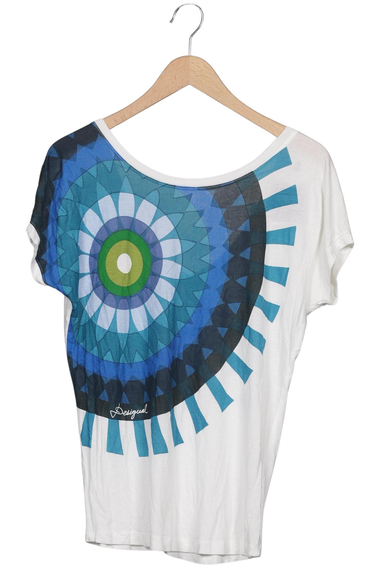 

Desigual Damen T-Shirt, weiß, Gr. 36