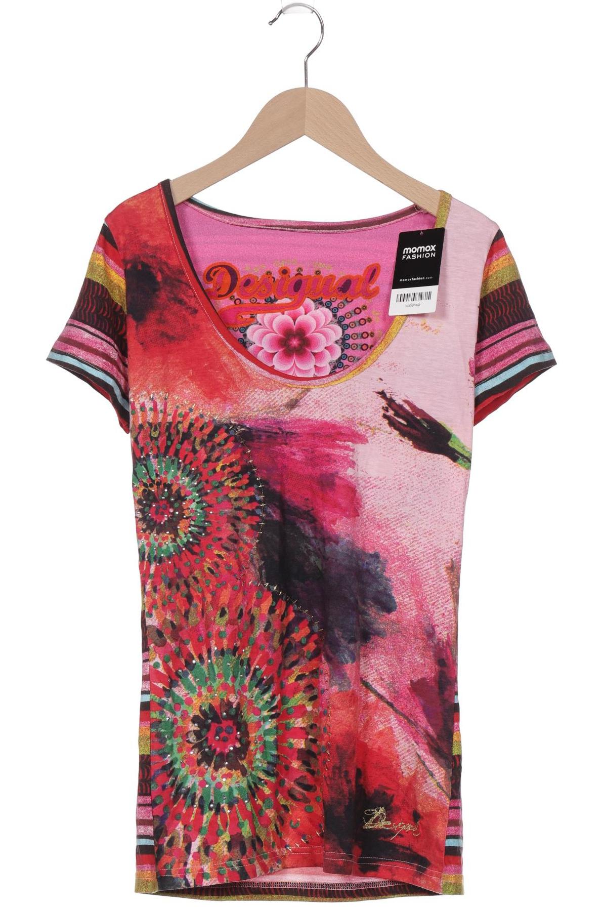 

Desigual Damen T-Shirt, mehrfarbig, Gr. 36