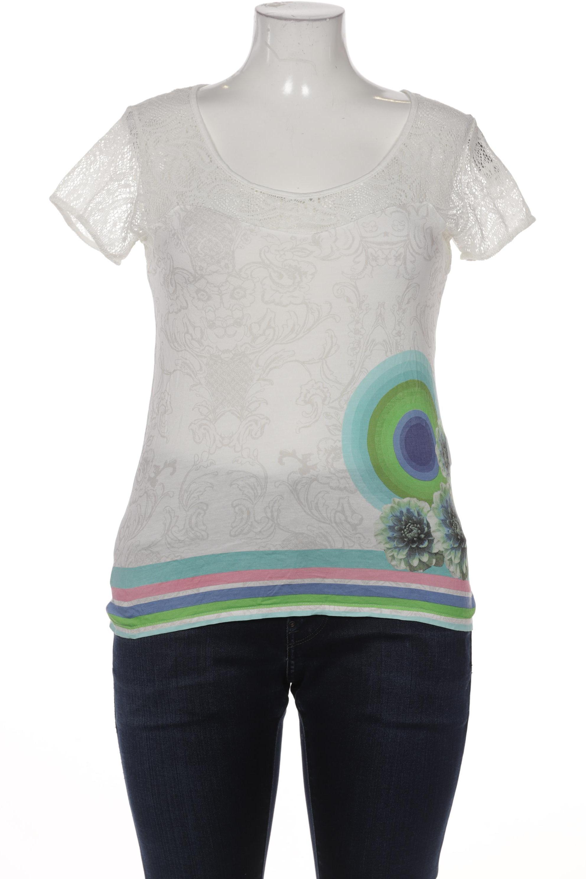 

Desigual Damen T-Shirt, weiß, Gr. 44