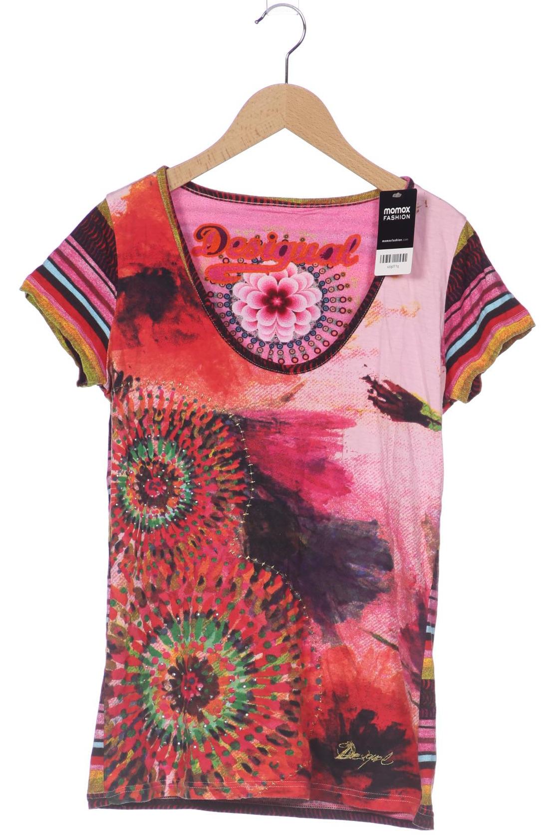 

Desigual Damen T-Shirt, mehrfarbig, Gr. 38