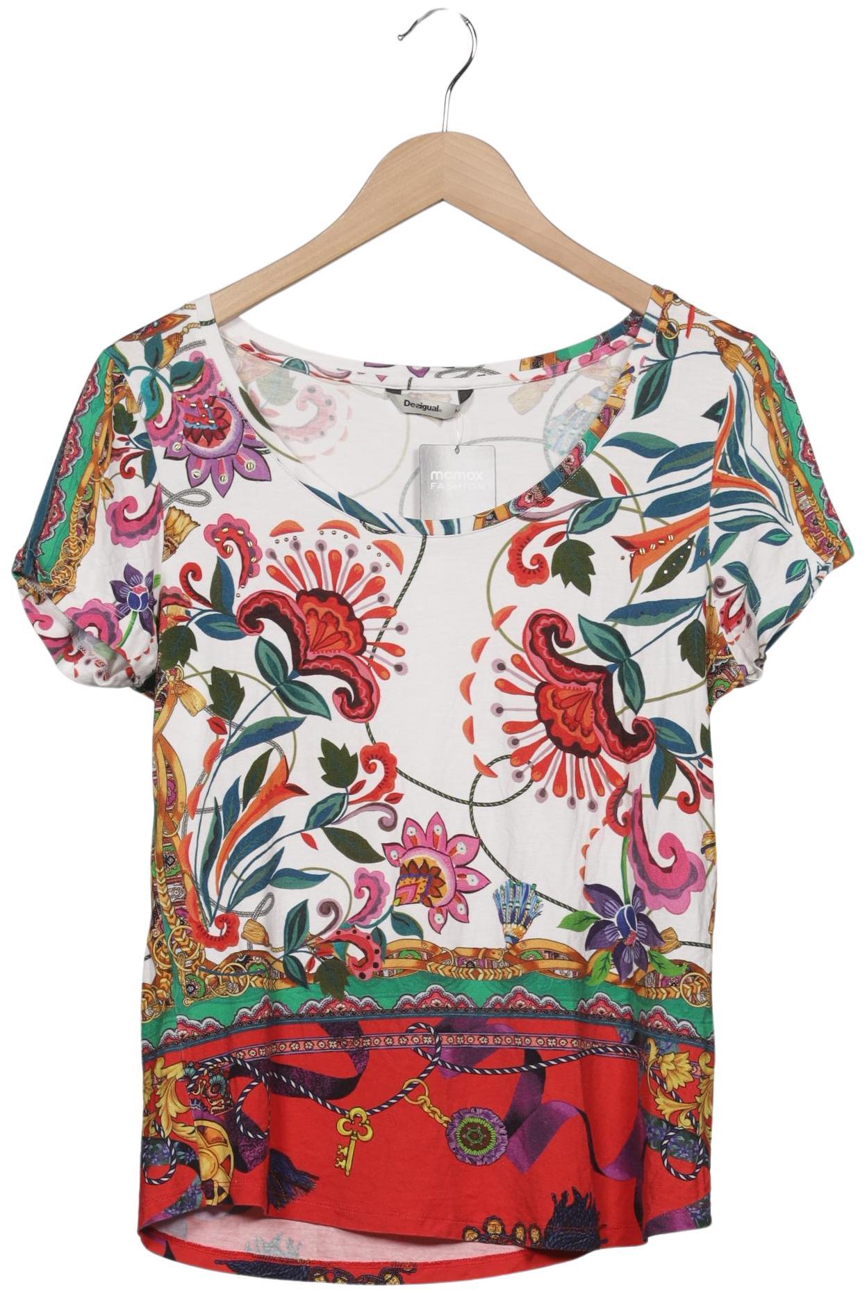

Desigual Damen T-Shirt, mehrfarbig, Gr. 38