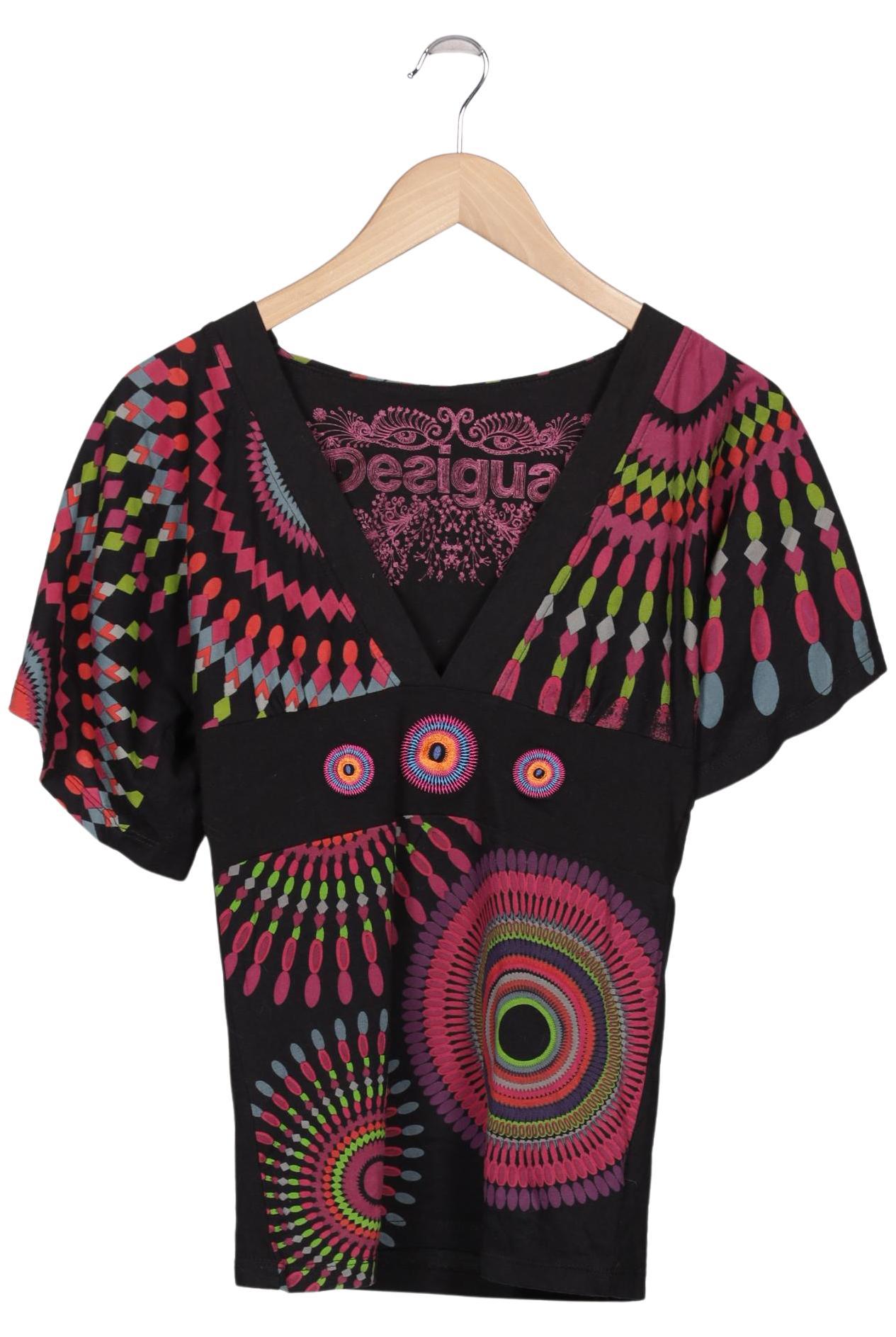 

Desigual Damen T-Shirt, schwarz, Gr. 36