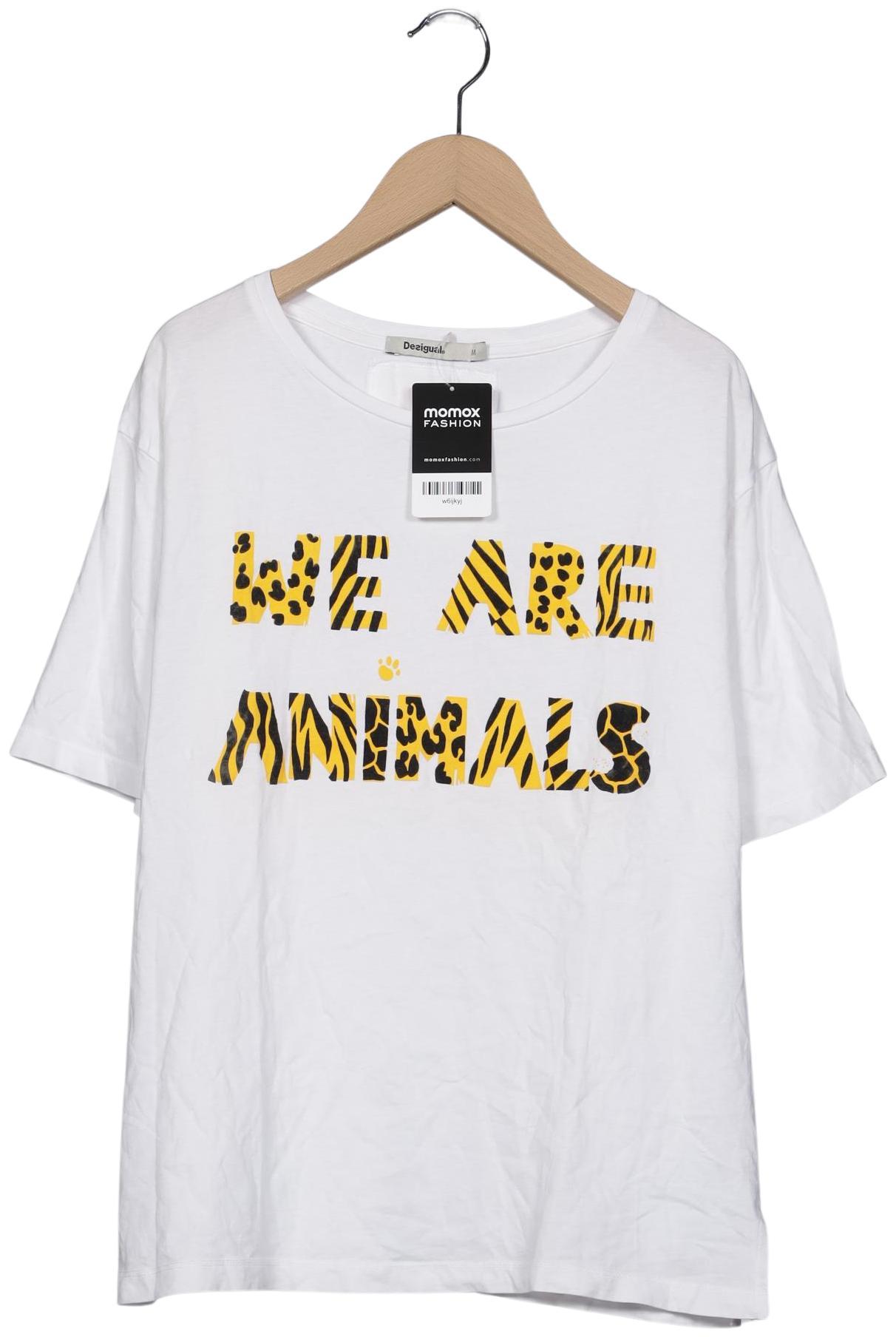 

Desigual Damen T-Shirt, weiß, Gr. 38