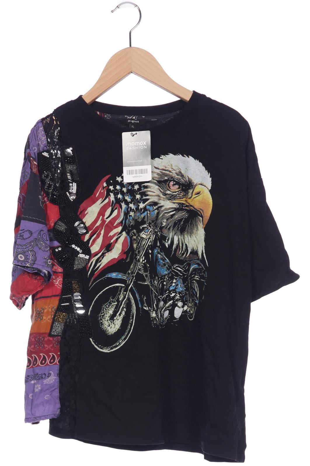 

Desigual Damen T-Shirt, schwarz, Gr. 44