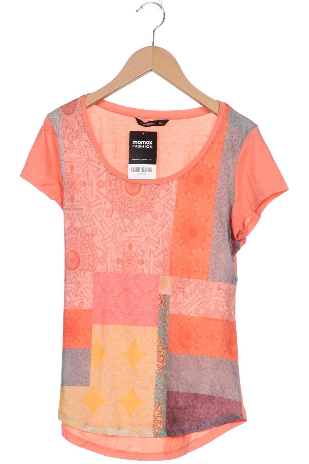 

Desigual Damen T-Shirt, pink, Gr. 34