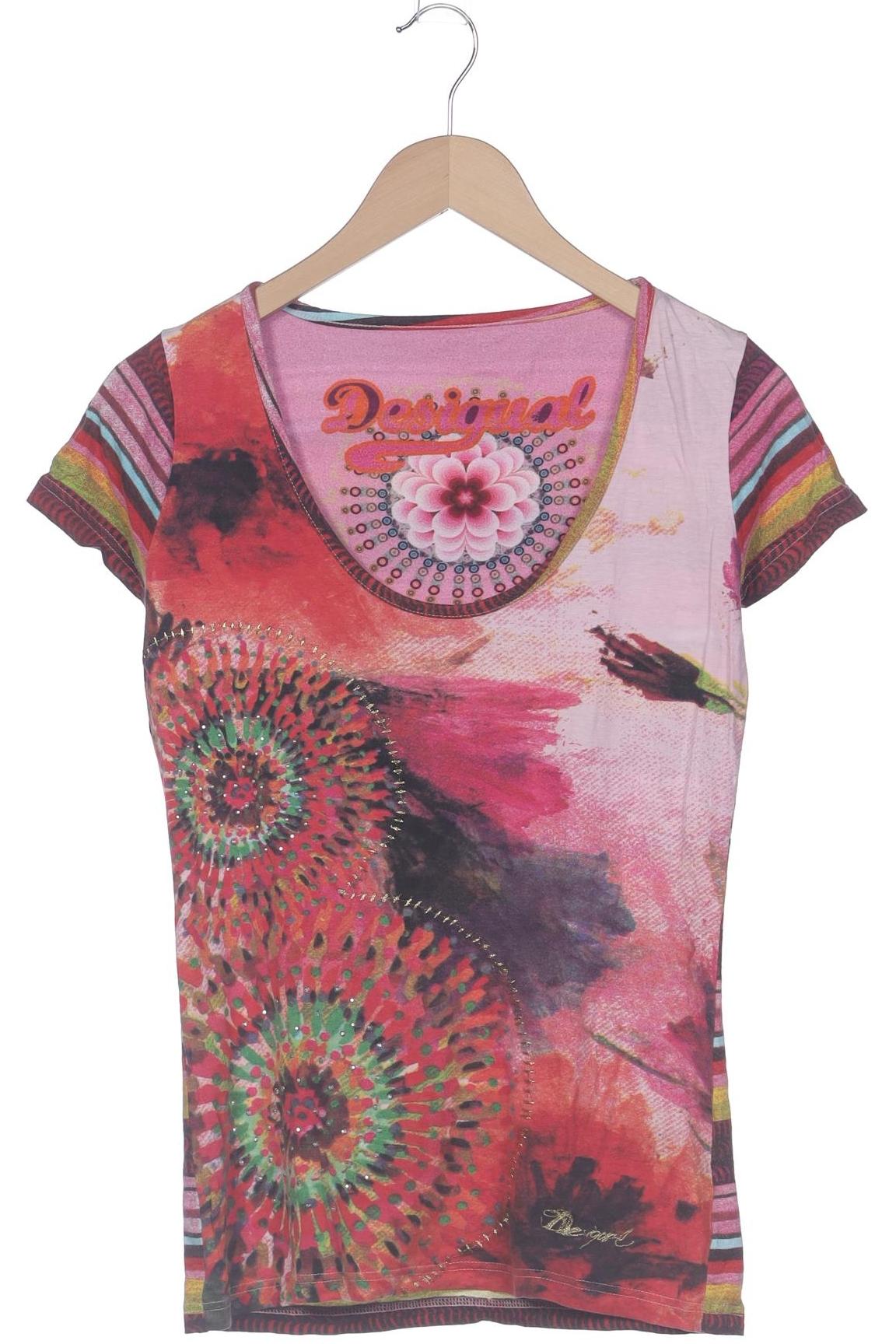 

Desigual Damen T-Shirt, pink, Gr. 38