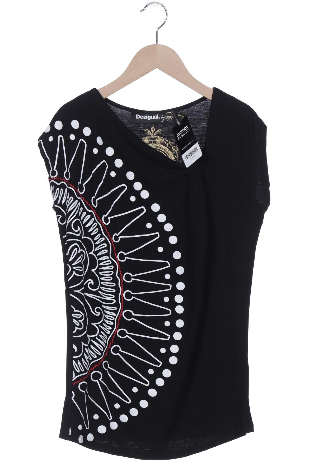 

Desigual Damen T-Shirt, schwarz, Gr. 36