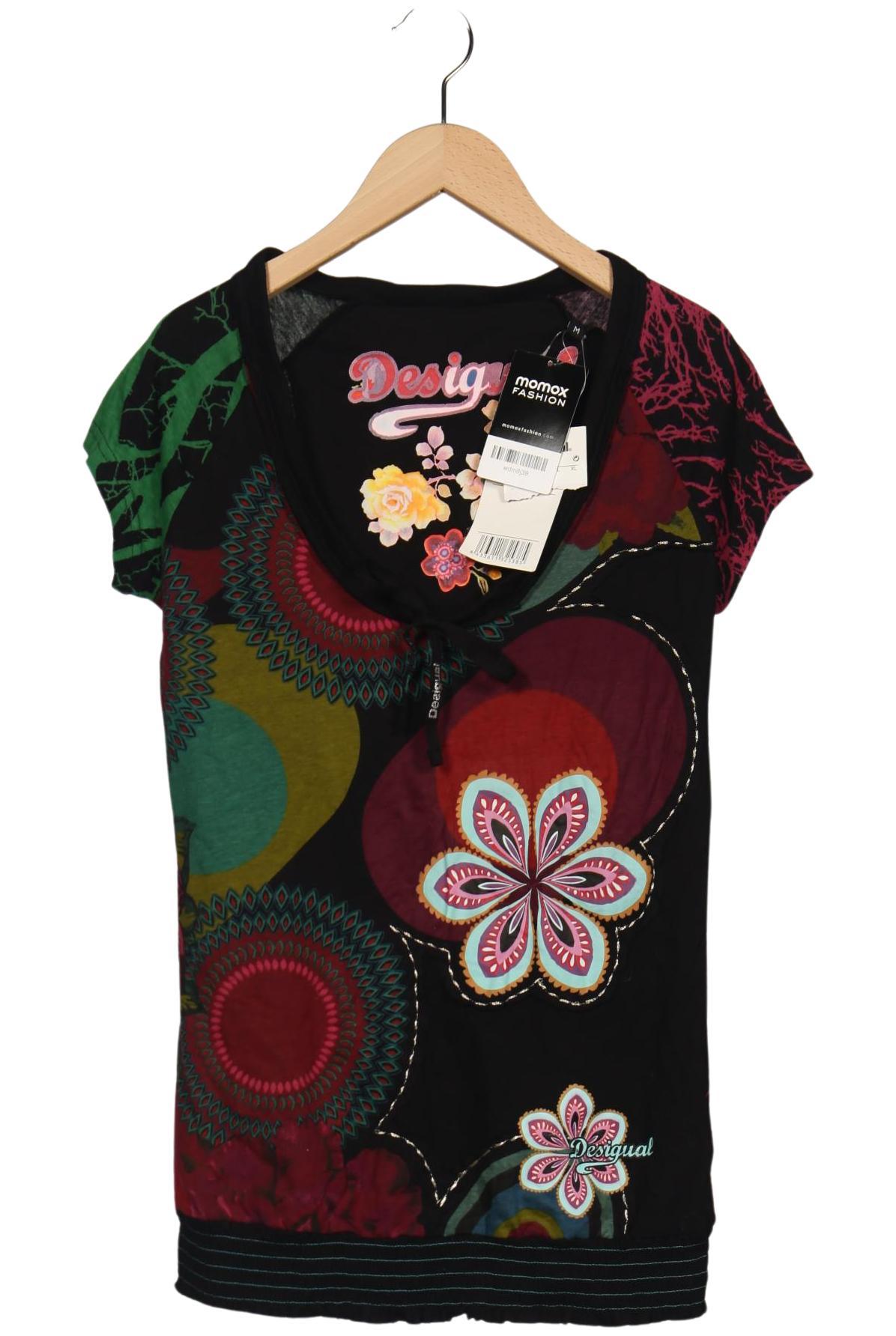 

Desigual Damen T-Shirt, mehrfarbig, Gr. 38