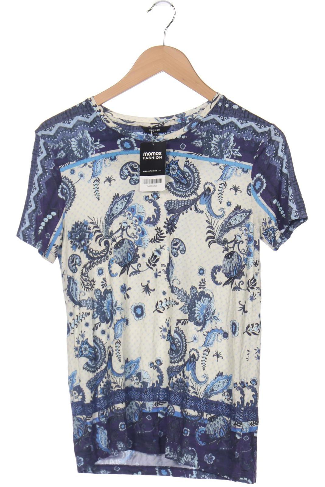 

Desigual Damen T-Shirt, cremeweiß