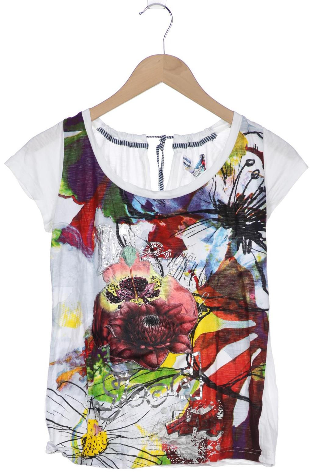 

Desigual Damen T-Shirt, mehrfarbig, Gr. 42