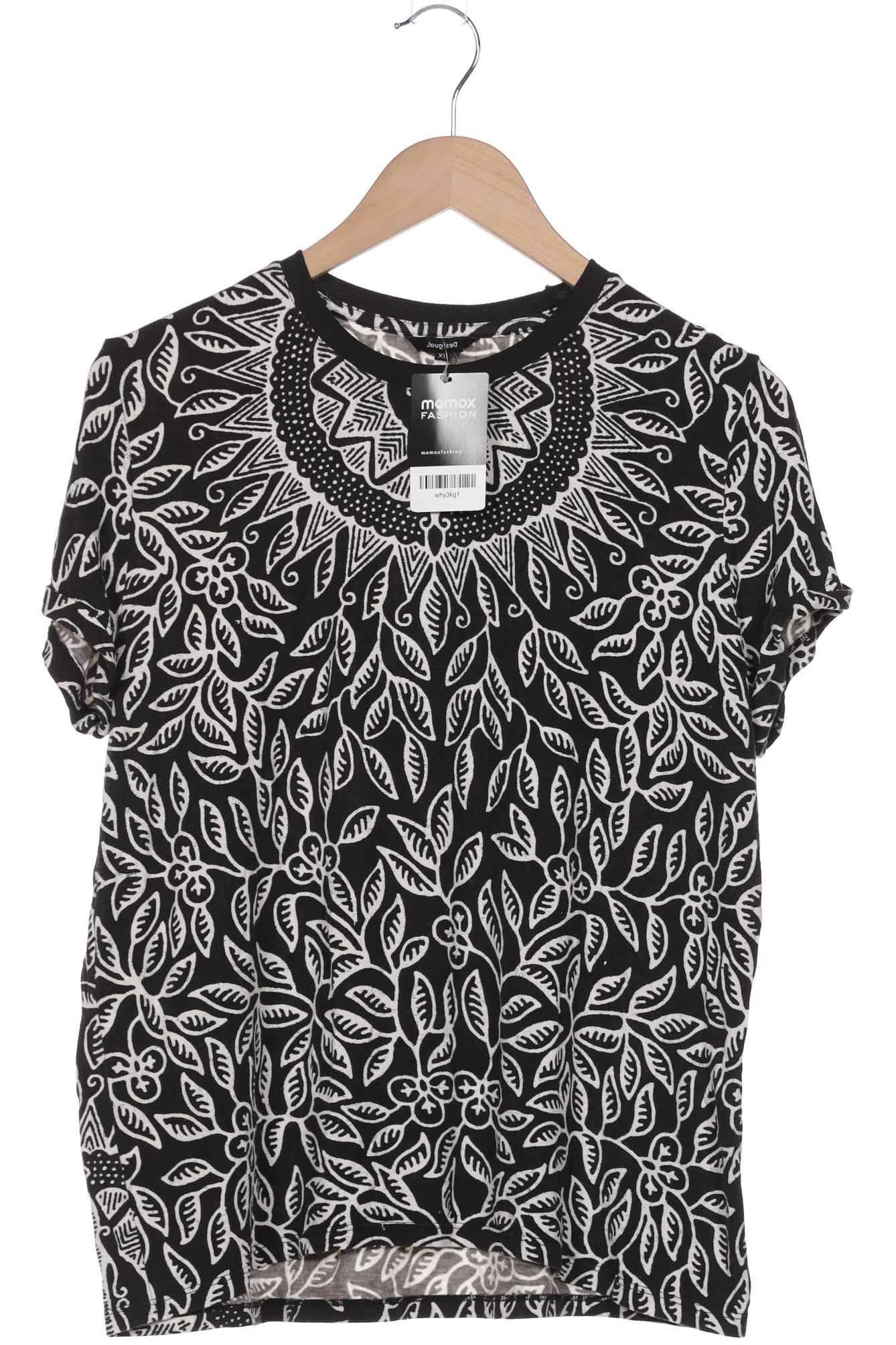 

Desigual Damen T-Shirt, schwarz, Gr. 44