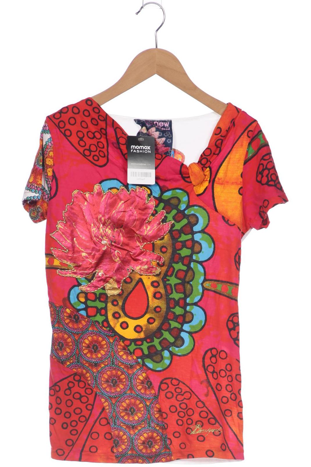 

Desigual Damen T-Shirt, mehrfarbig, Gr. 42