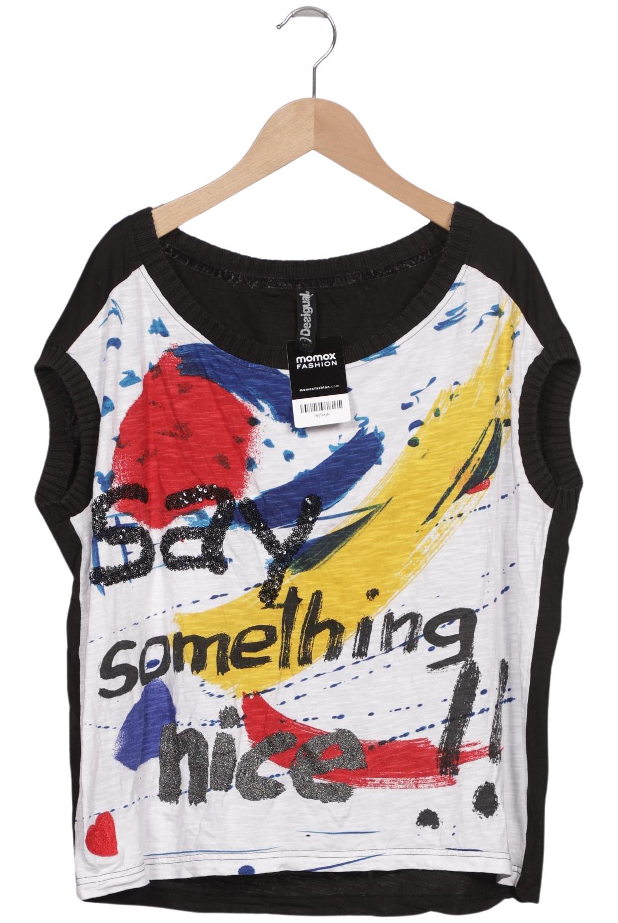 

Desigual Damen T-Shirt, mehrfarbig, Gr. 42